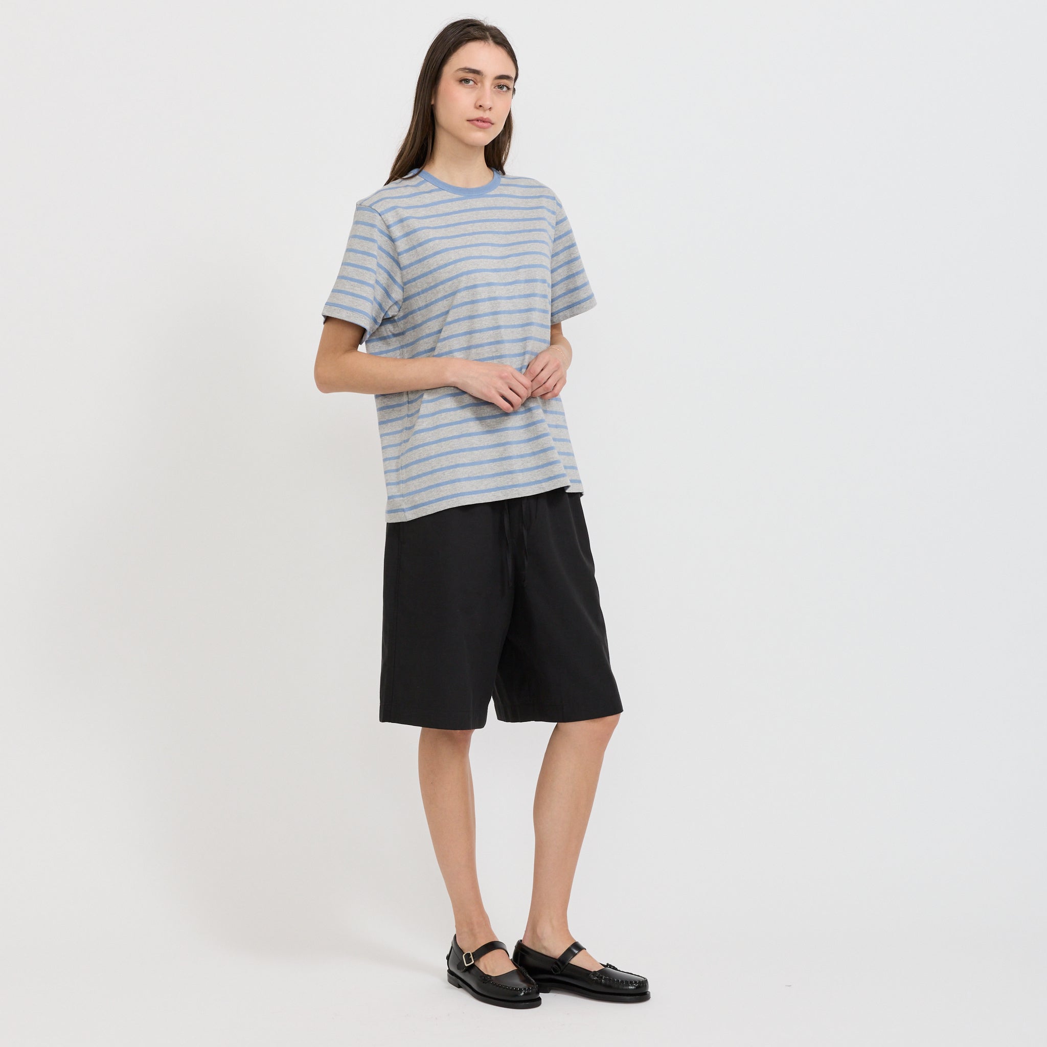 Unisex Pajama Bermuda Shorts Black