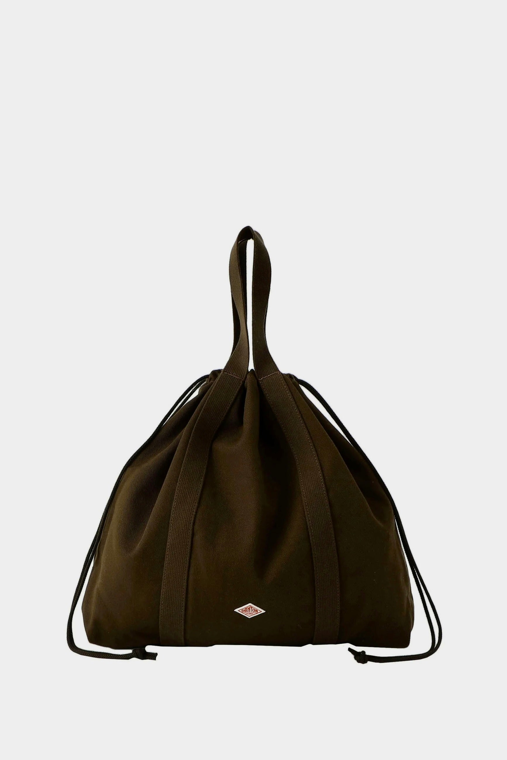 Montrouge Drawstring Tote Bag Brown