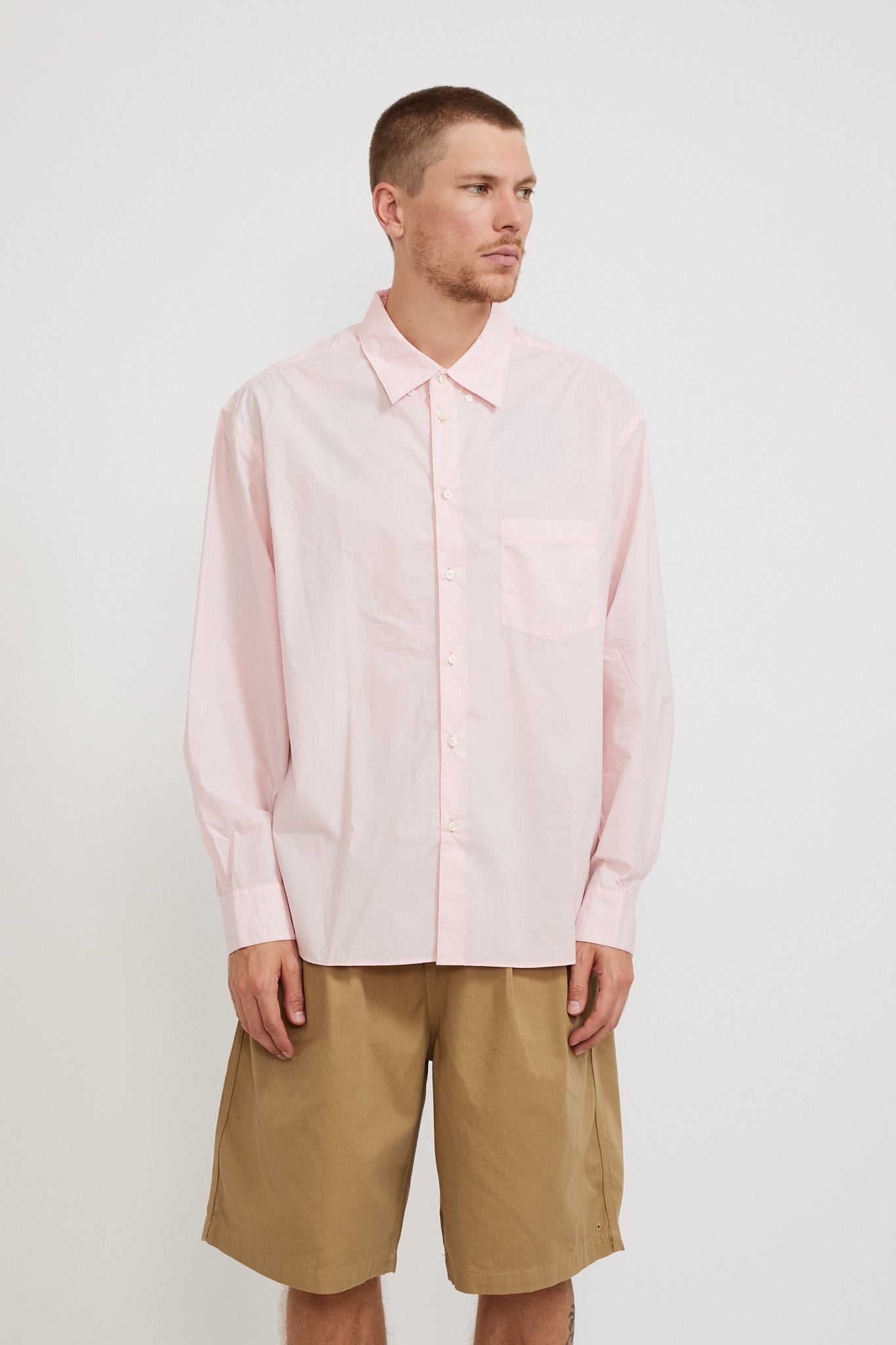 Eastlogue | B.D Comfortable Shirt Pink | Maplestore