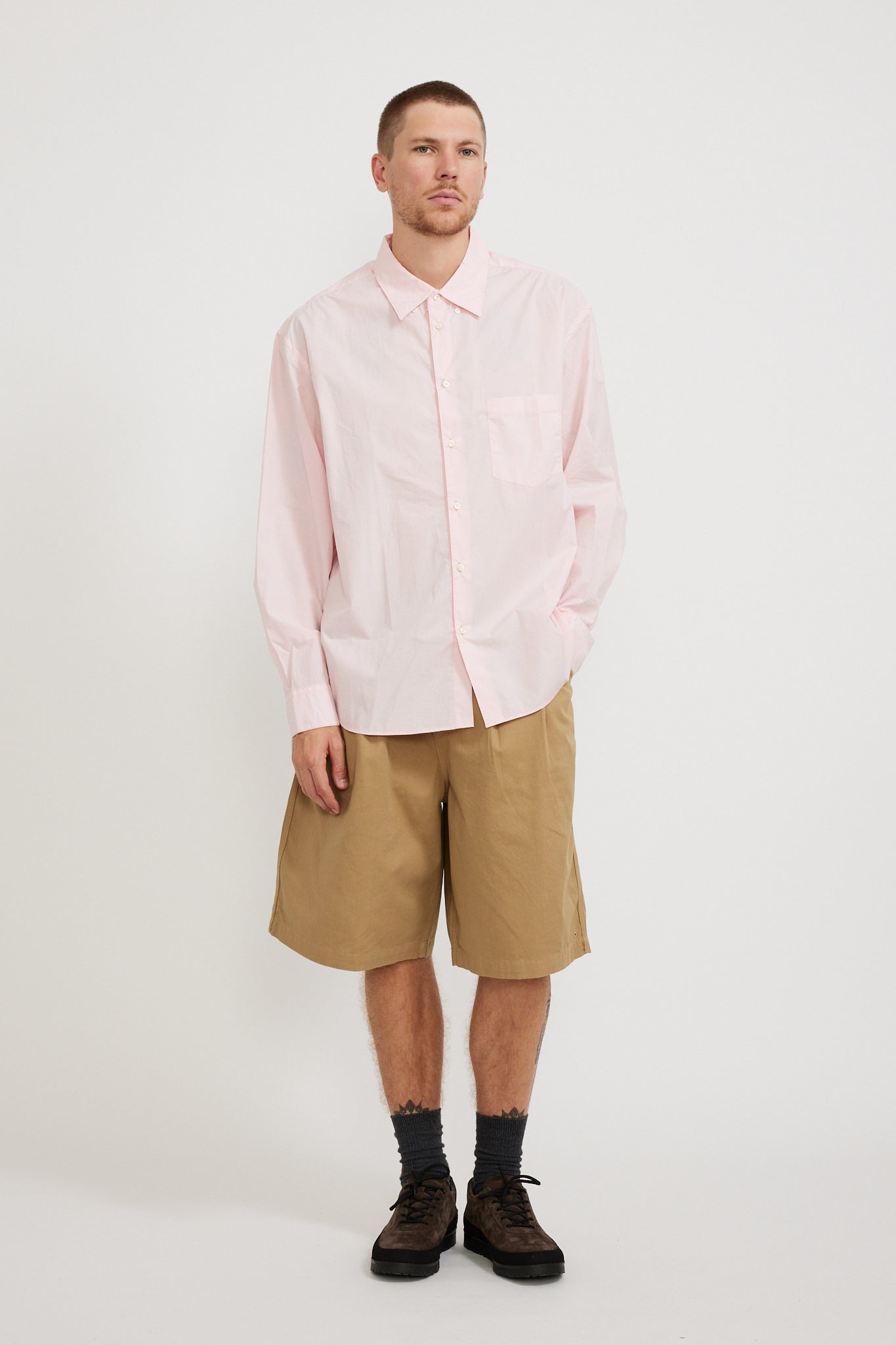 Eastlogue | B.D Comfortable Shirt Pink | Maplestore