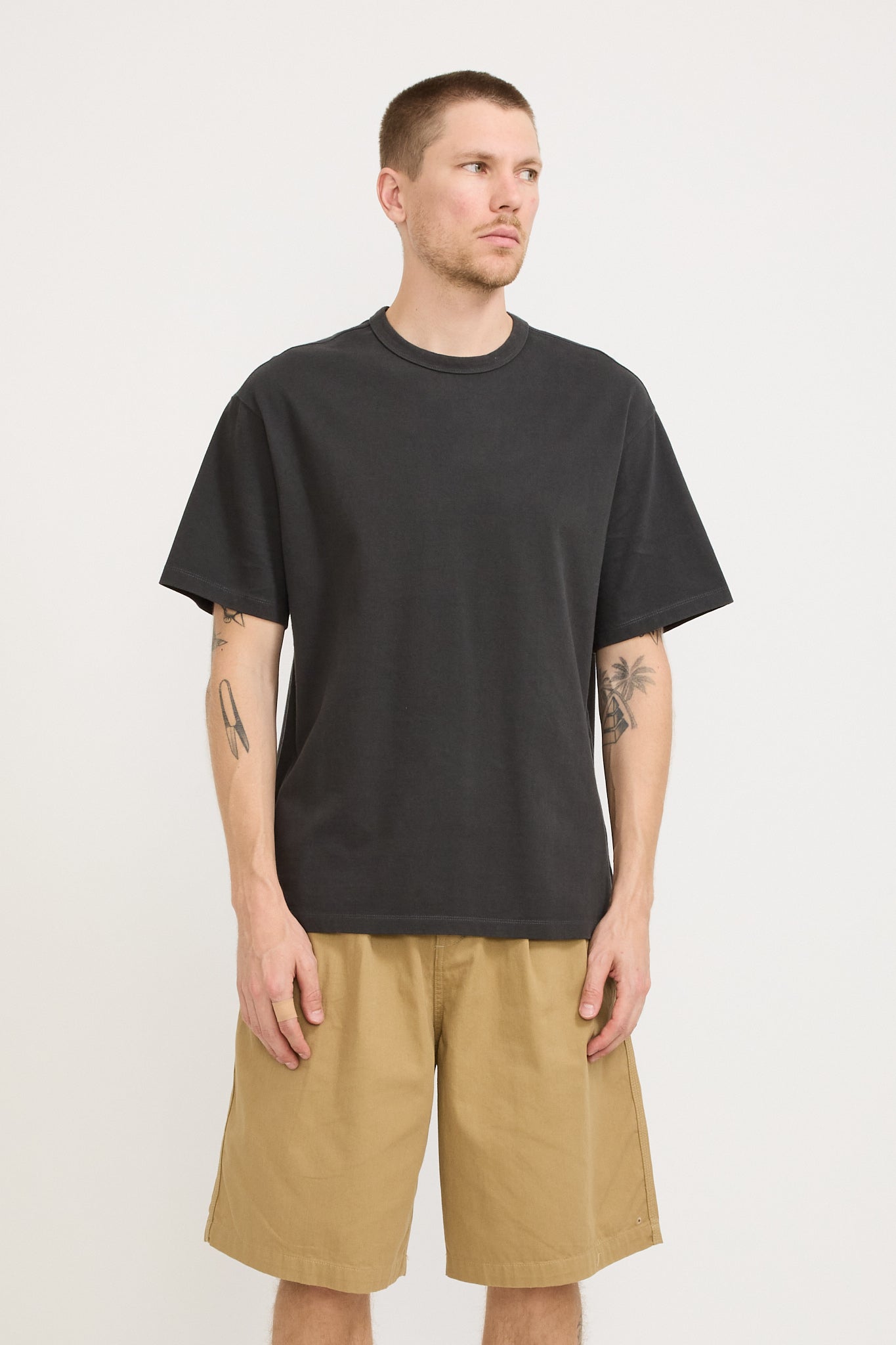 Eastlogue | Loose Fit T-Shirt Charcoal | Maplestore