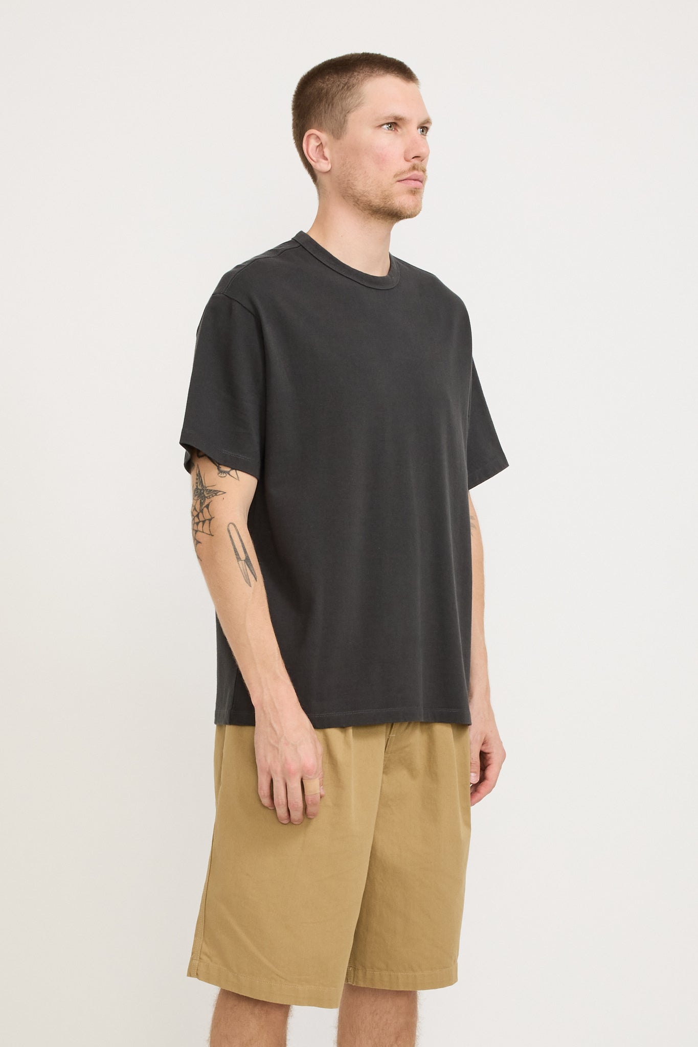 Eastlogue | Loose Fit T-Shirt Charcoal | Maplestore