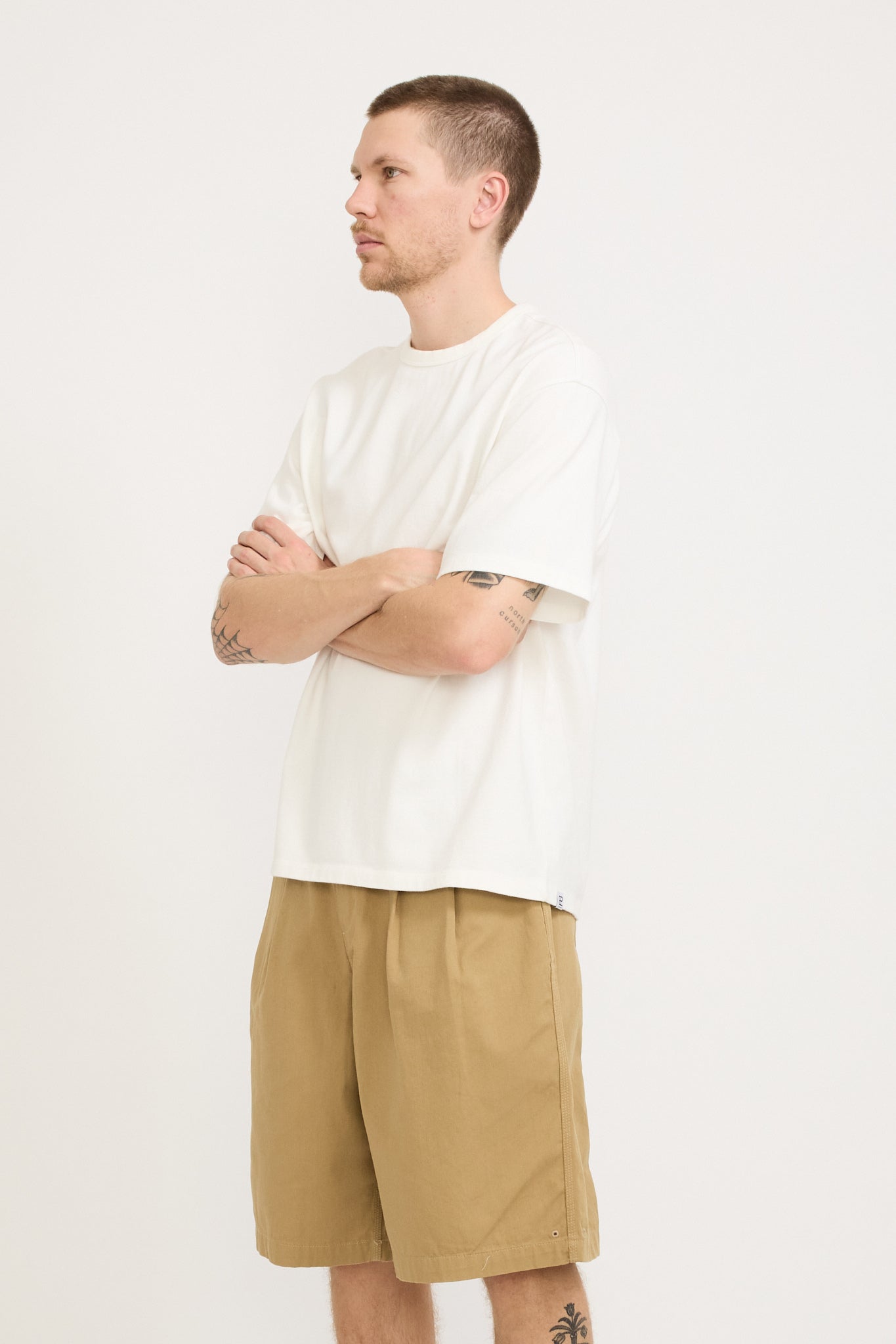 Eastlogue | Loose Fit T-Shirt Off White | Maplestore