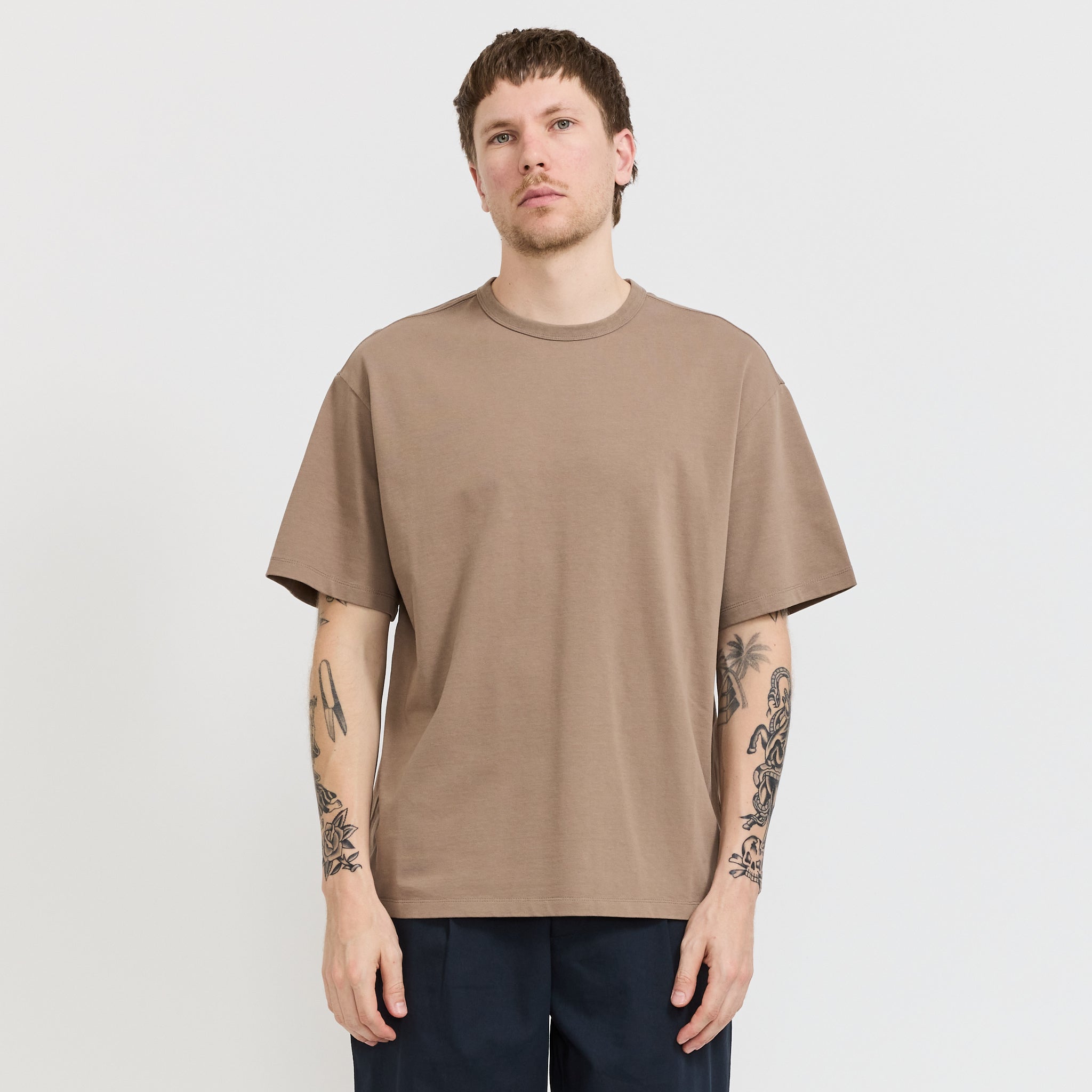 Eastlogue | Loose Fit T-Shirt Fossil | Maplestore