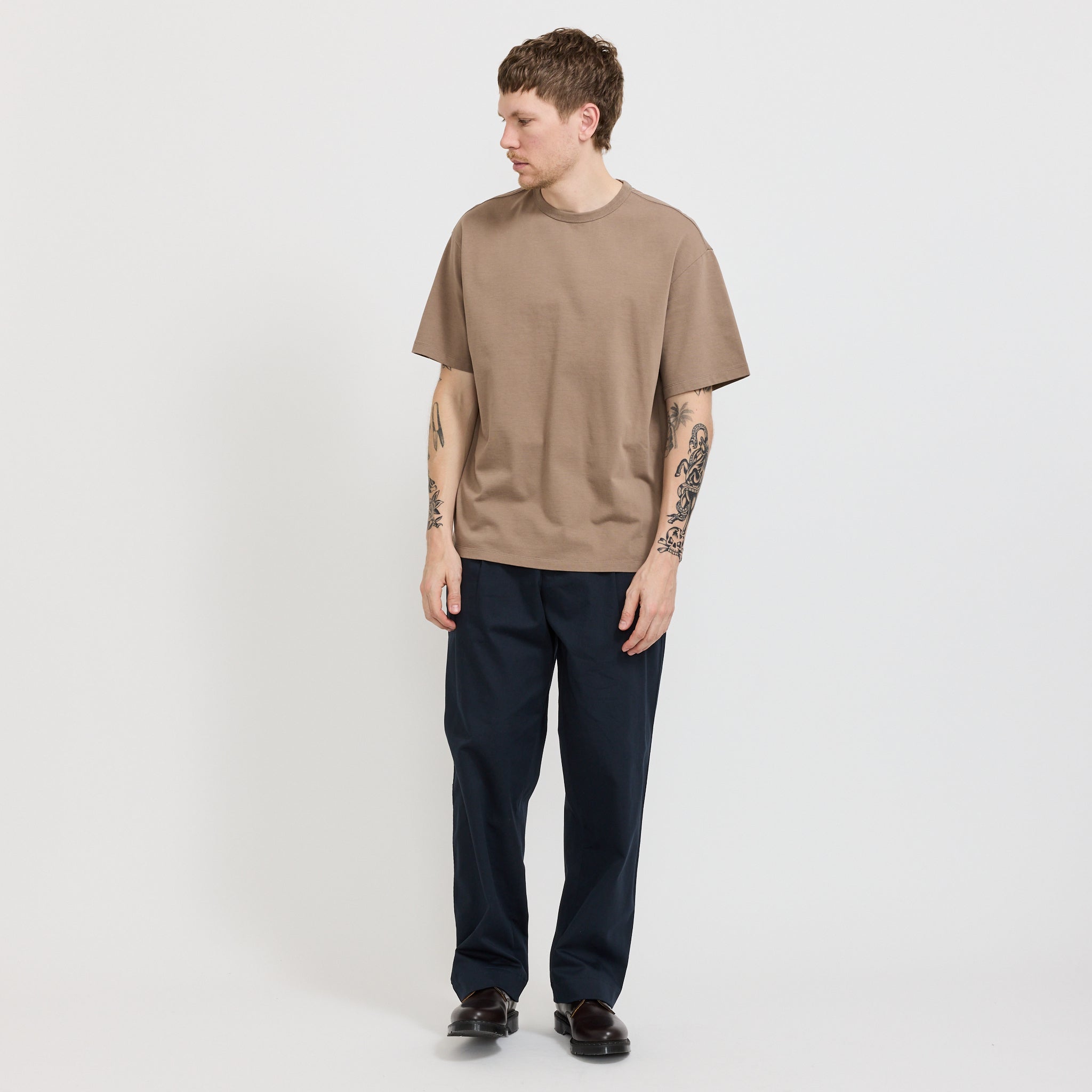 Eastlogue | Loose Fit T-Shirt Fossil | Maplestore