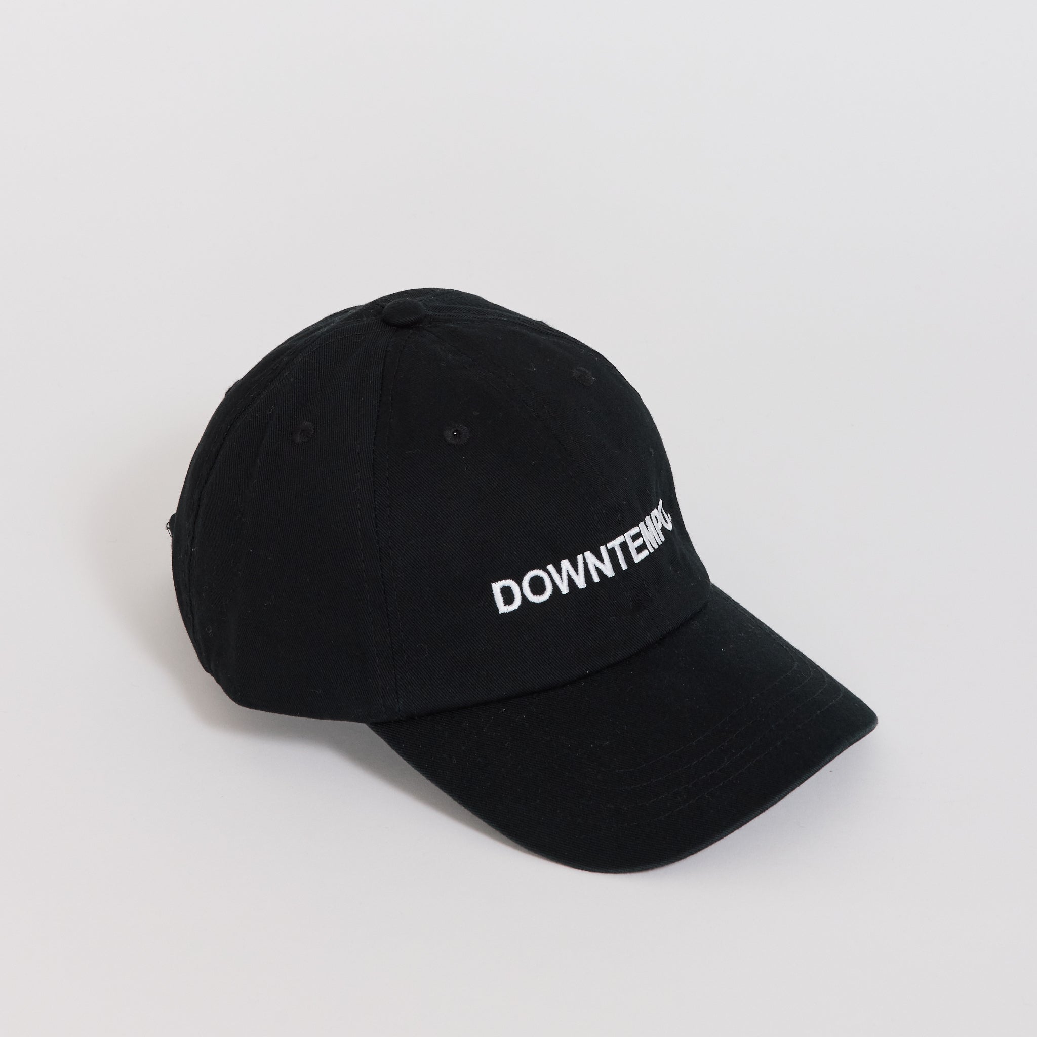 Downtempo Embroidered Cap Black/White