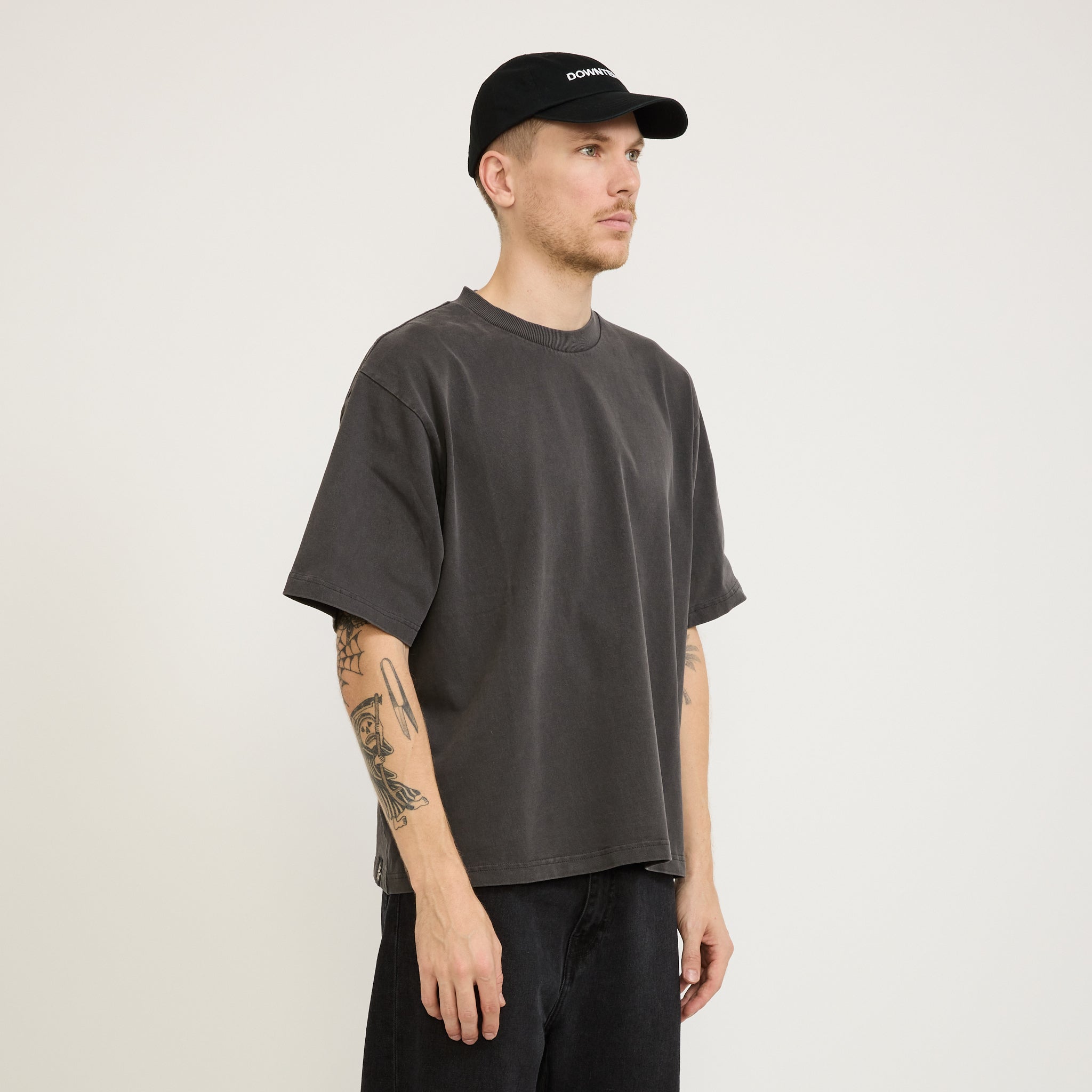 Easy Listening | Downtempo Embroidered Cap Black/White | Maplestore