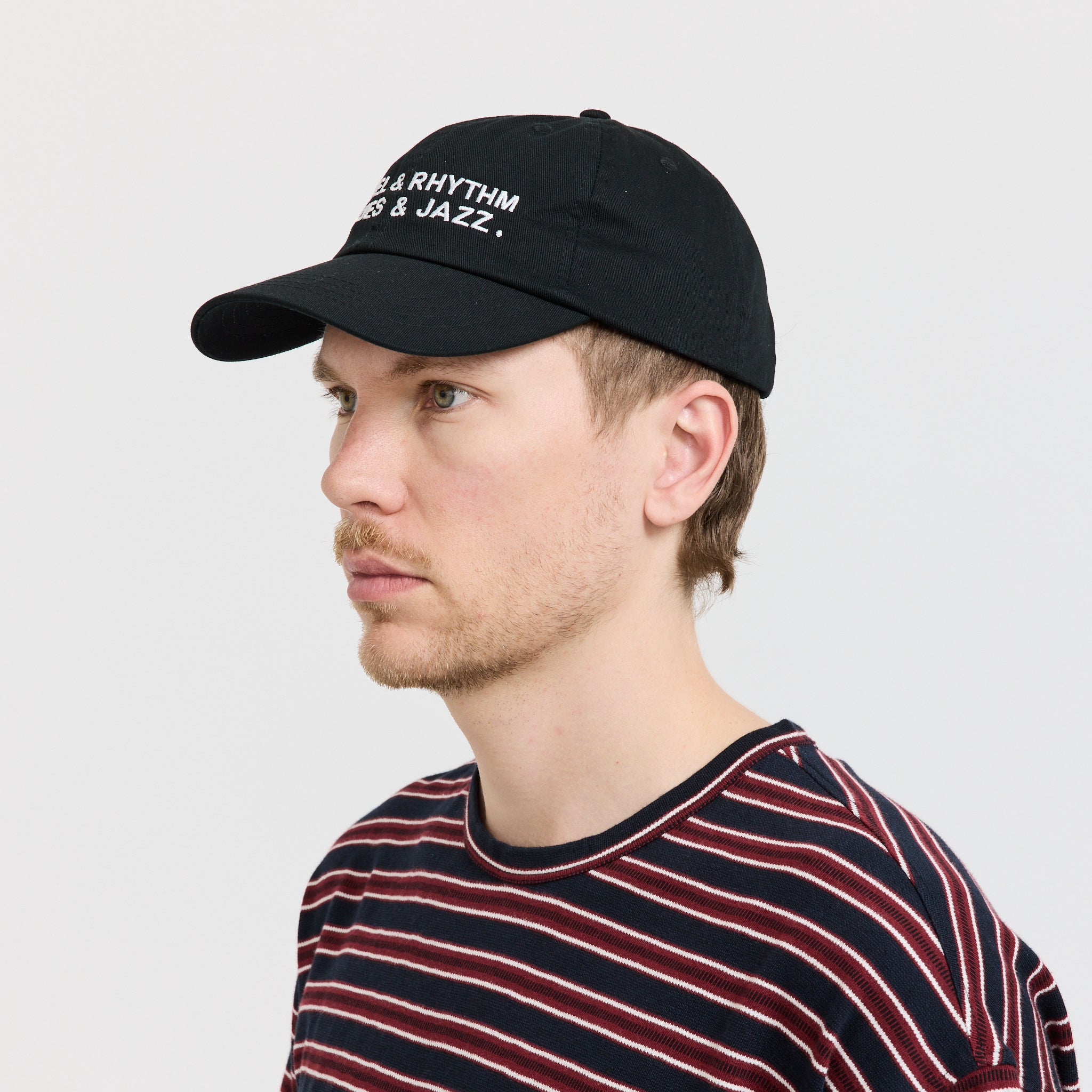 Easy Listening | Gospel & Rhythm & Blues & Jazz Embroidered Cap Black | Maplestore