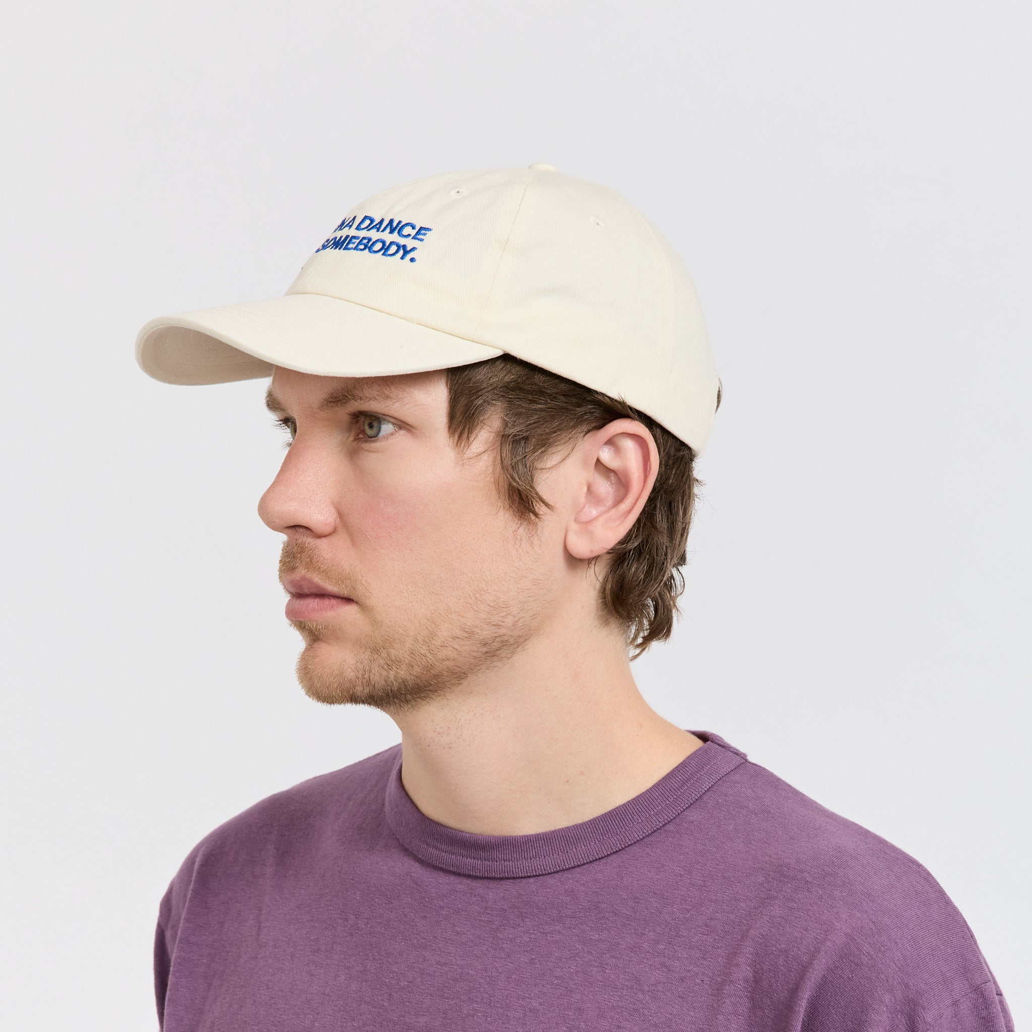 Easy Listening | I Wanna Dance With Somebody Embroidered Cap Beige | Maplestore