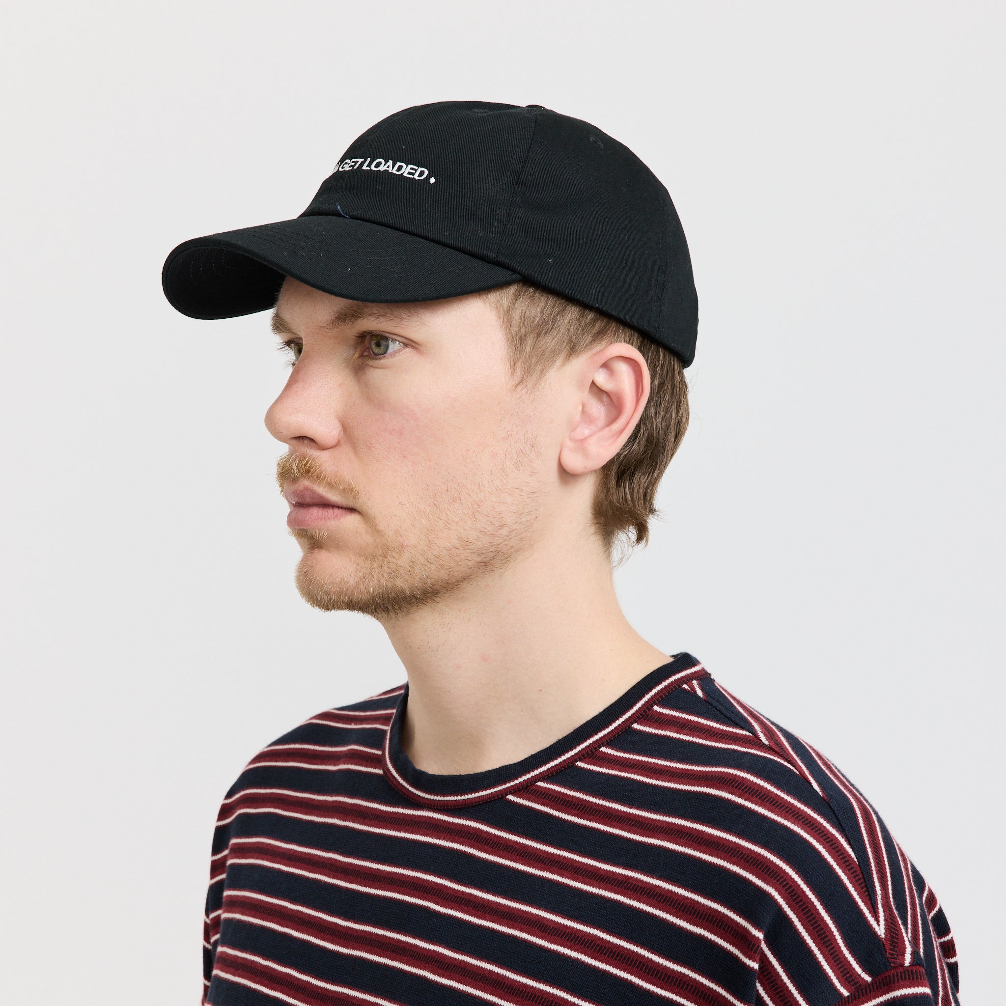 Easy Listening | We Wanna Get Loaded Embroidered Cap Black | Maplestore