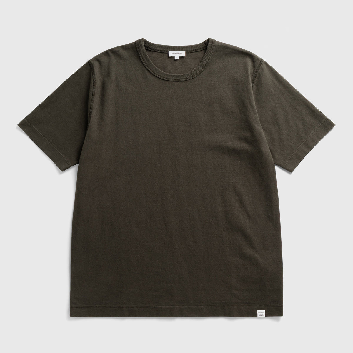 Elmelunde Soft Compact Cotton T-Shirt Beech Green