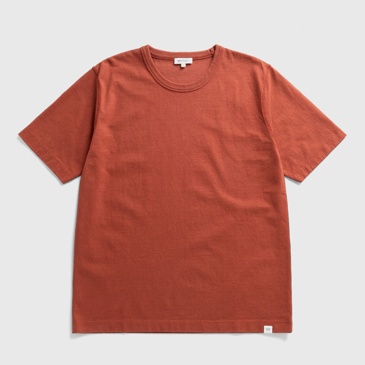 Norse Projects | Elmelunde Soft Compact Cotton T-Shirt Cowhide | Maplestore