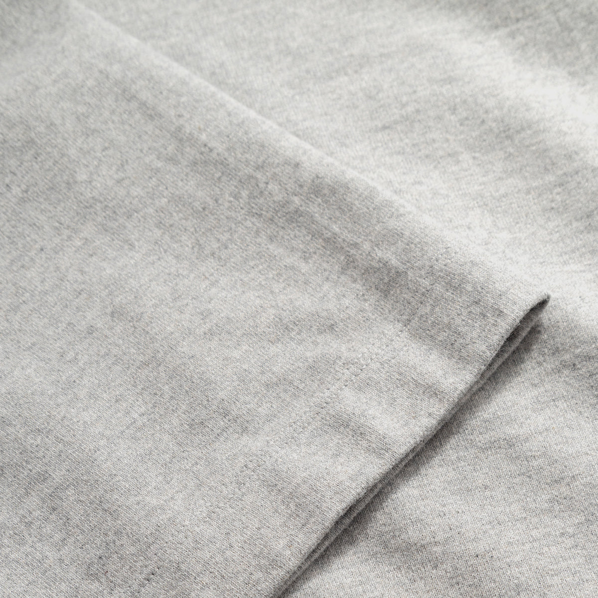 Elmelunde Soft Compact Cotton T-Shirt Grey Melange