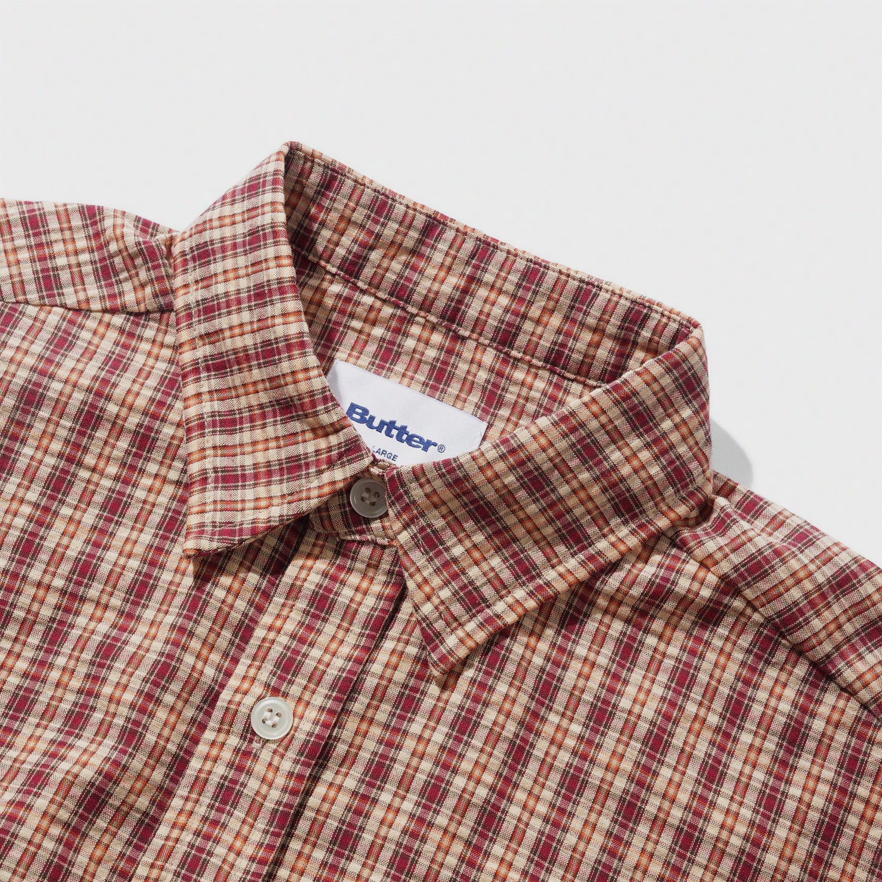 Equipment S/S Shirt Red / Yellow