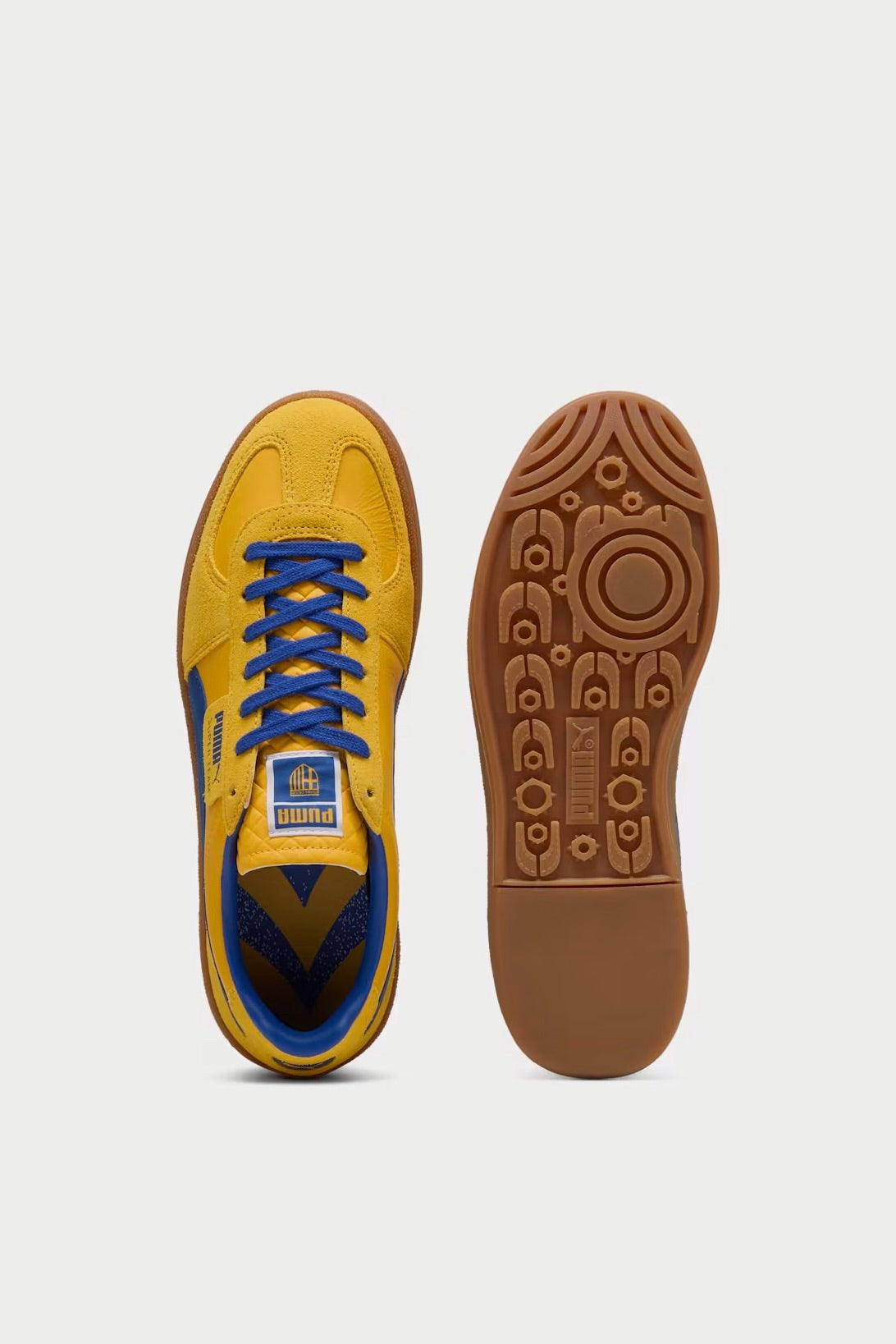 Puma yellow and blue best sale