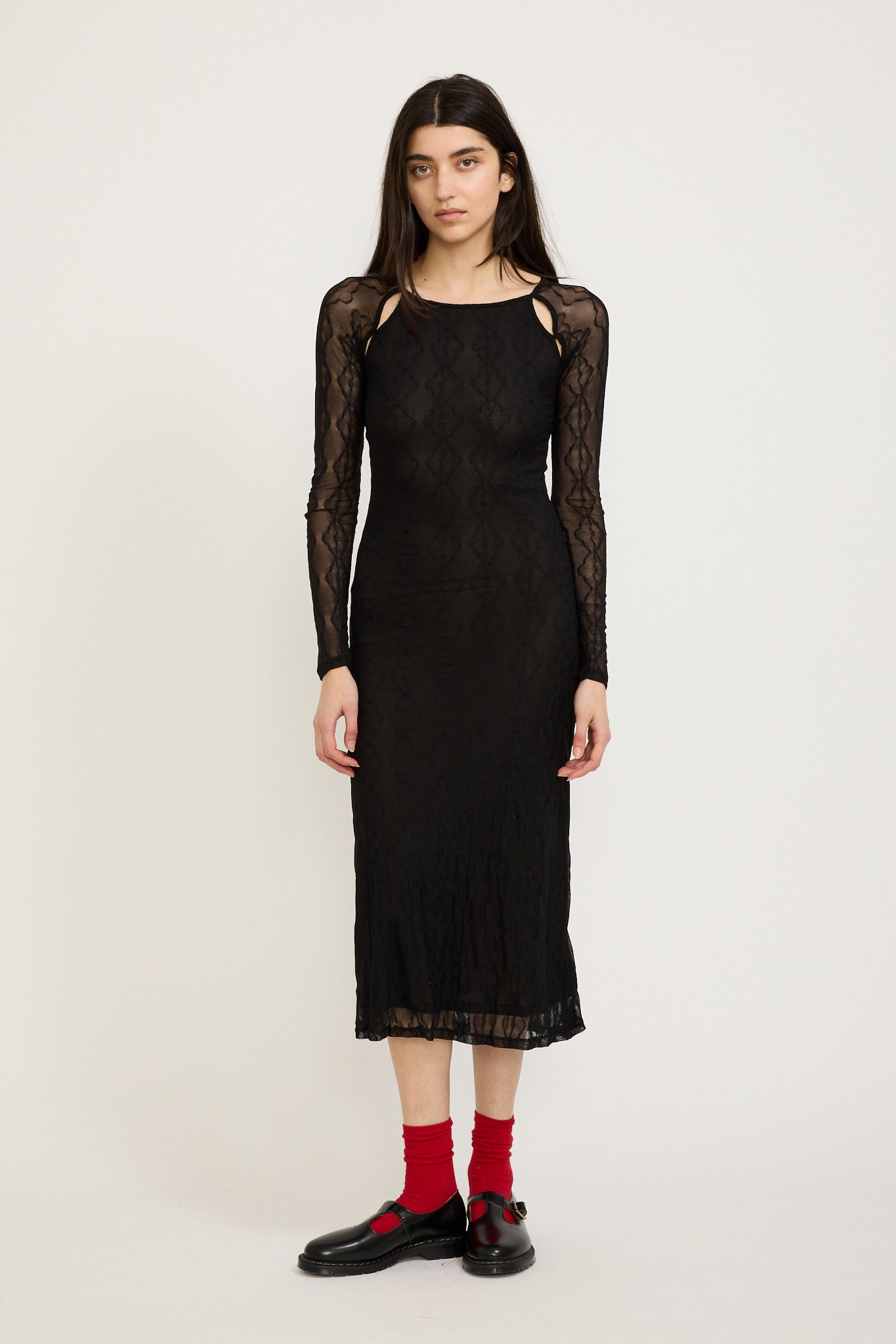 Find Me Now | Mariposa Longsleeve Keyhole Dress Night | Maplestore