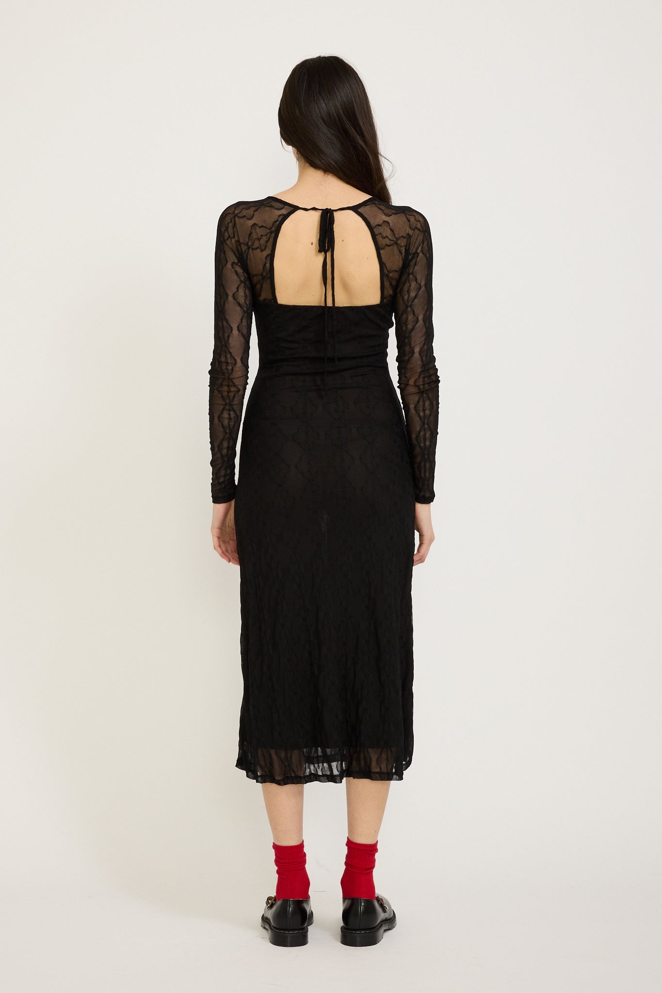 Find Me Now | Mariposa Longsleeve Keyhole Dress Night | Maplestore