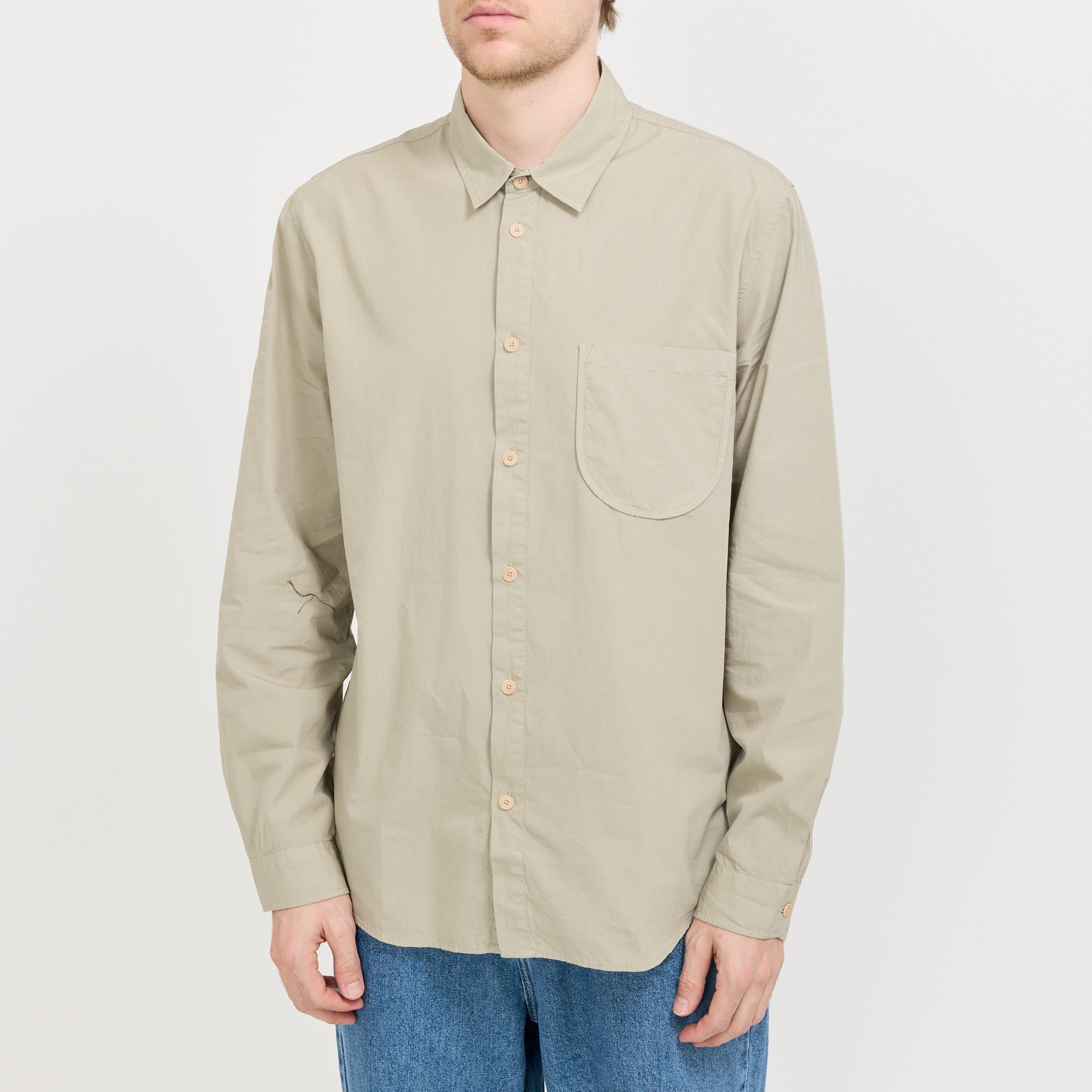Folk | Curve Shirt Silver Sage | Maplestore