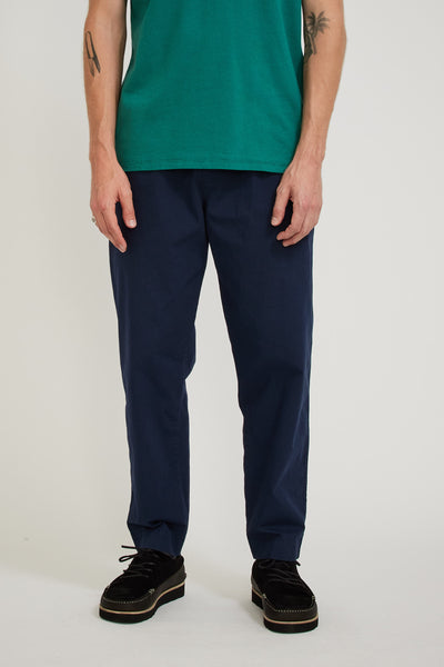 Folk | Drawcord Assembly Pant Soft Navy Ripstop | Maplestore