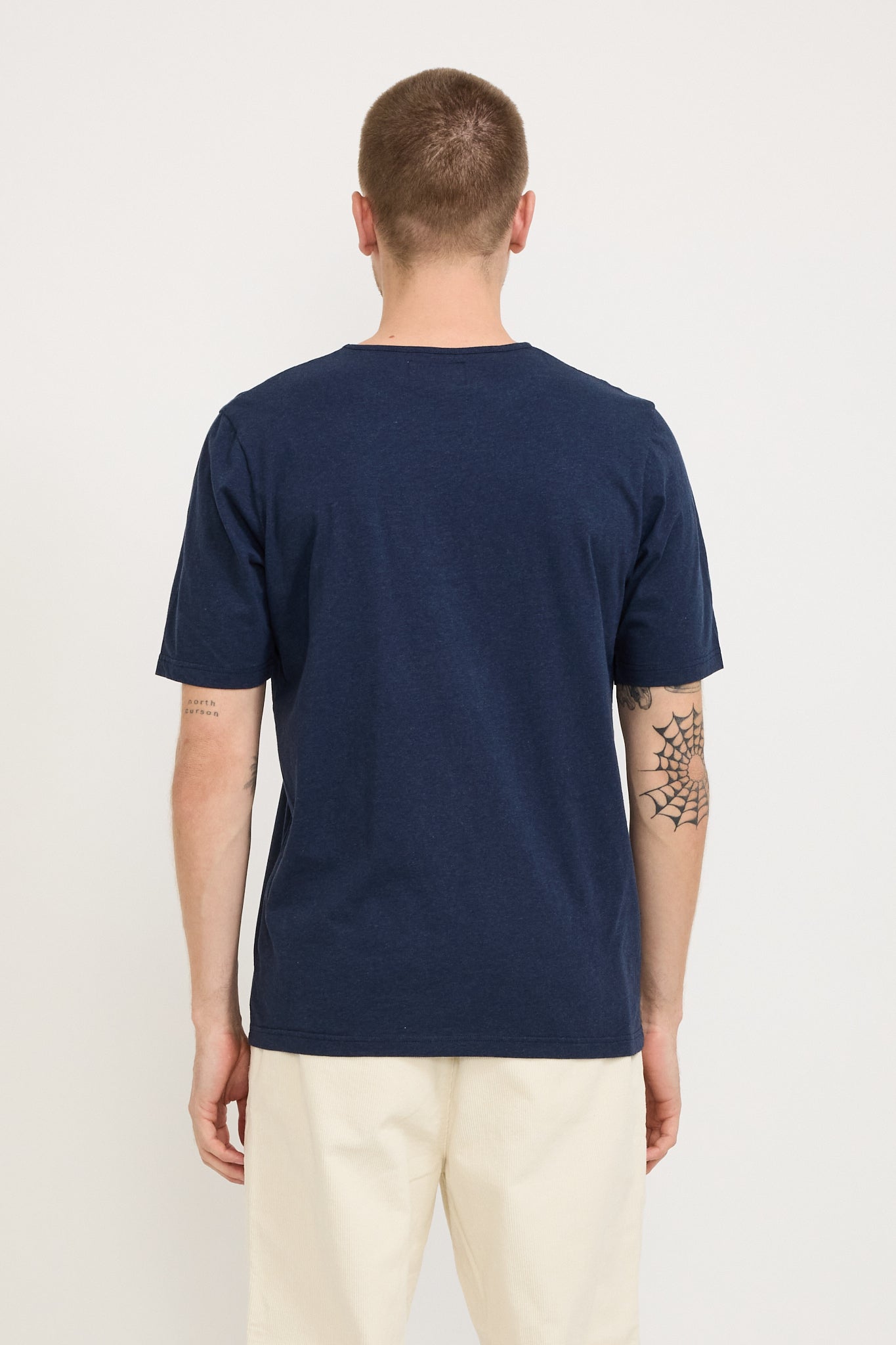 Folk | Everyday Tee Navy Melange | Maplestore