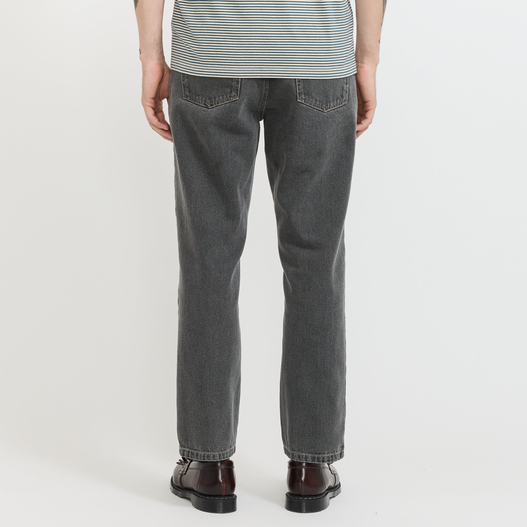 5 Pocket Jean Smoke Grey Denim