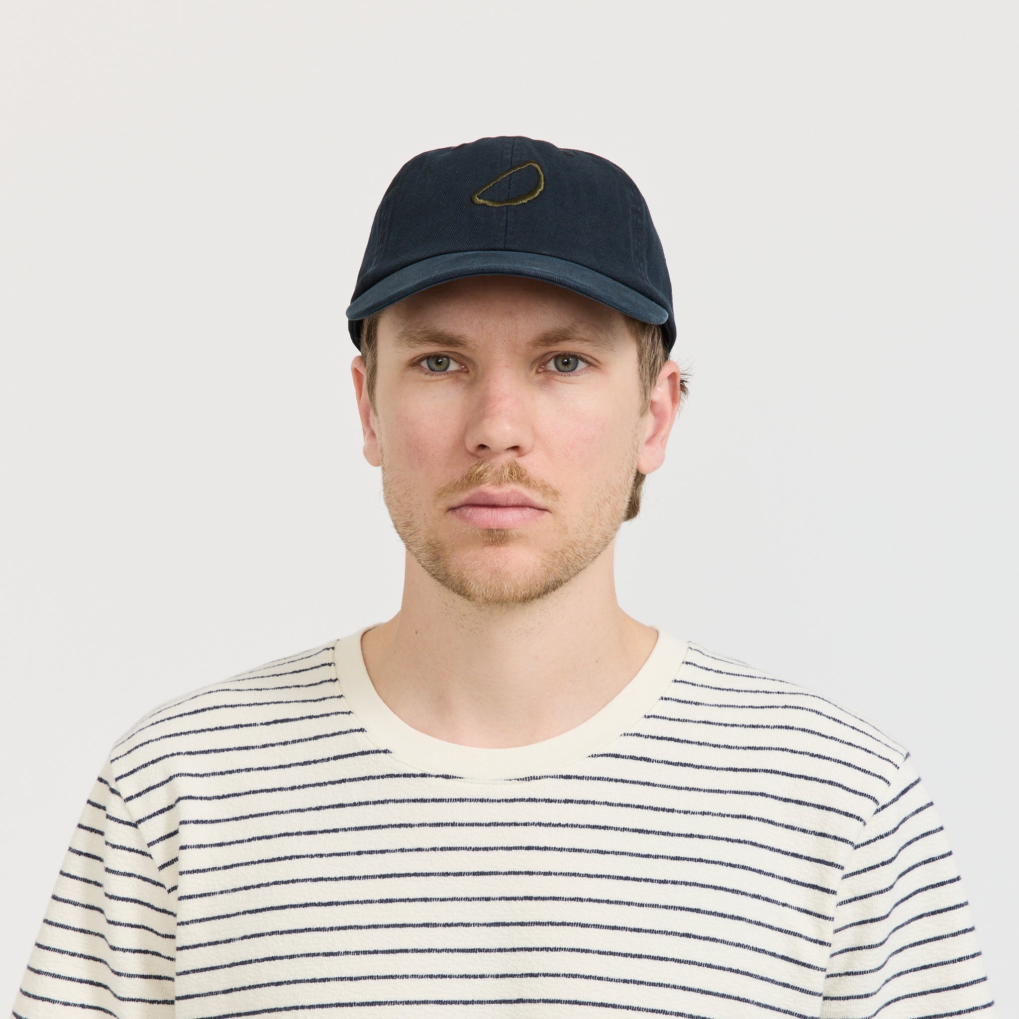 Herringbone Cap Navy