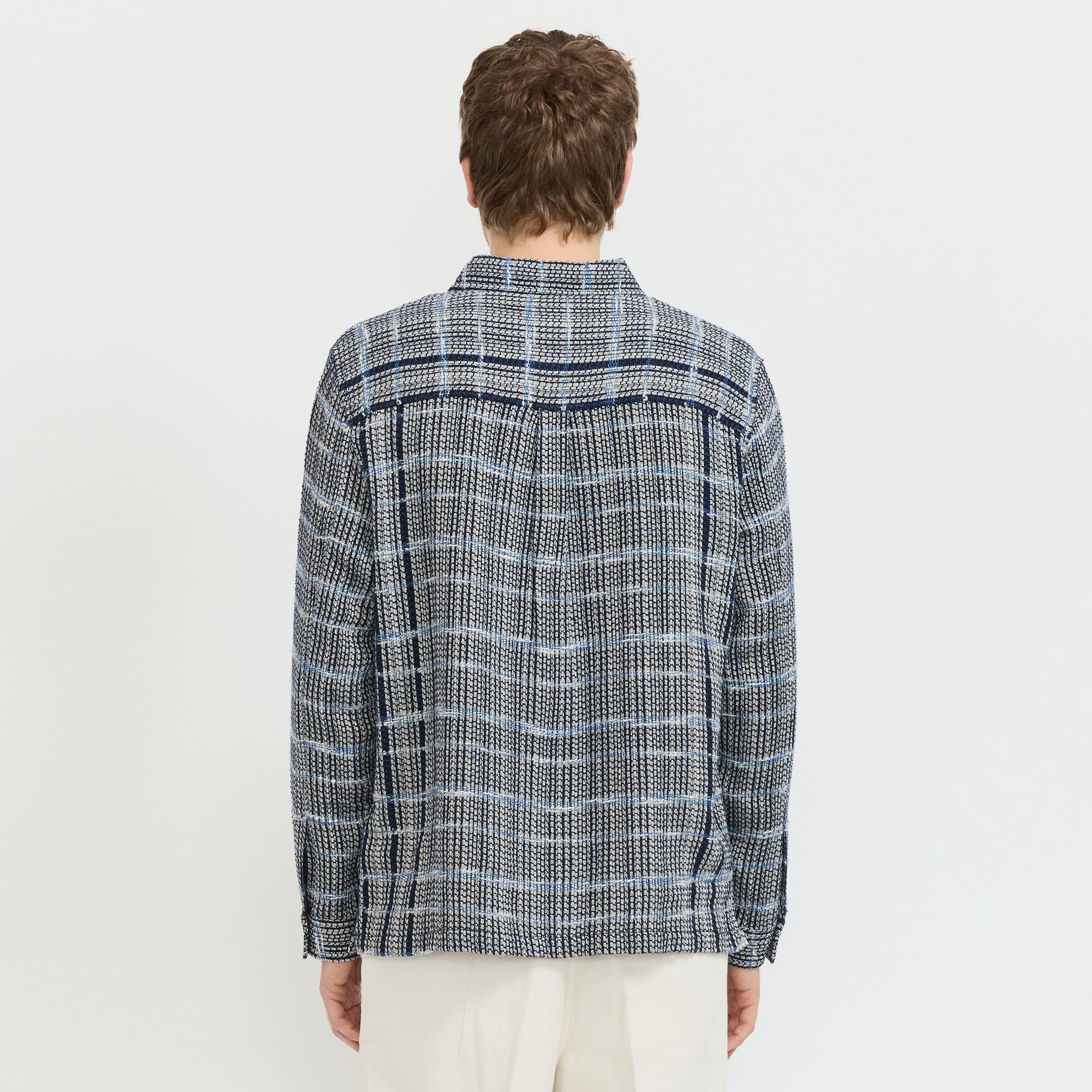 Patch Overshirt Blue Tapestry