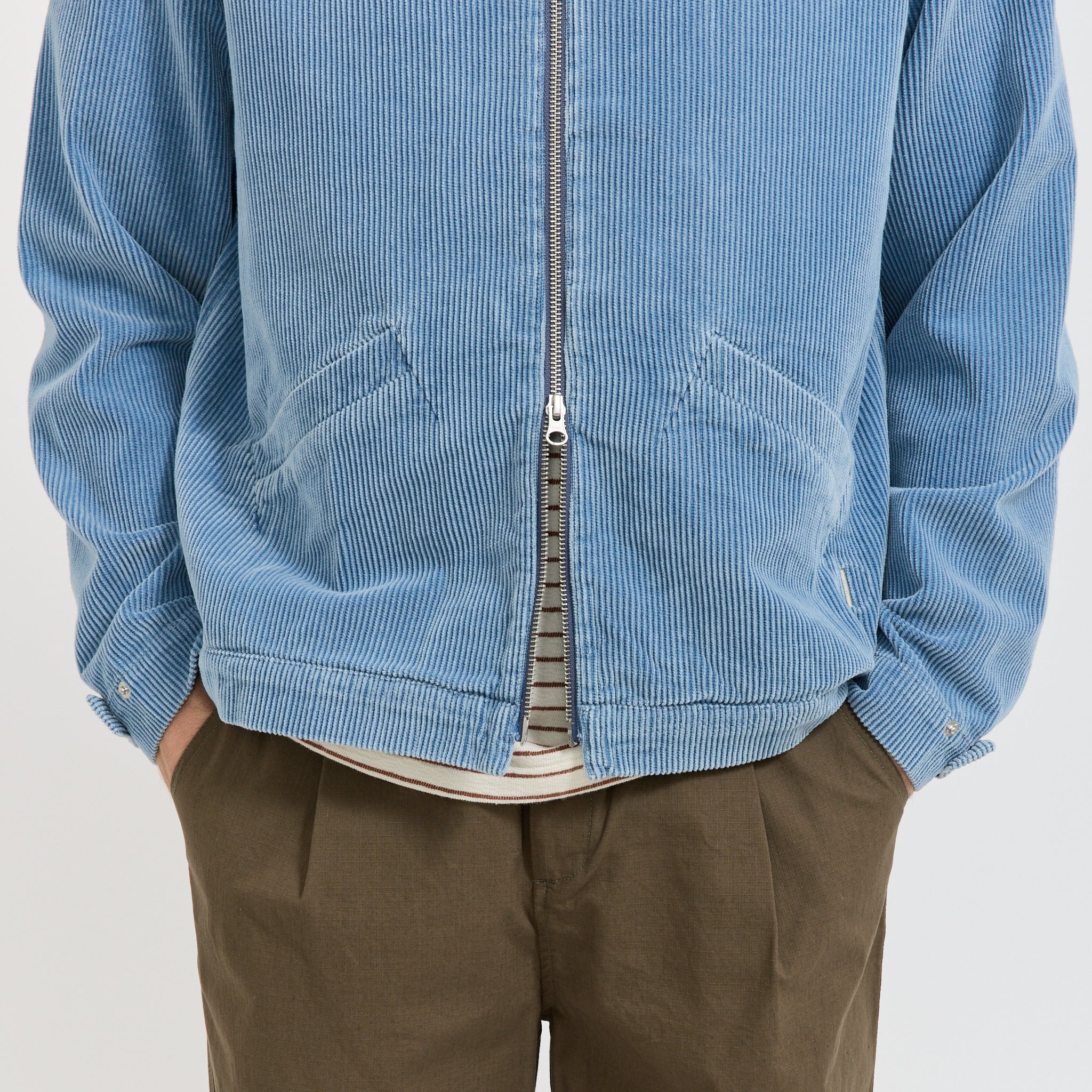 Folk | Signal Blouson Soft Blue Cord | Maplestore