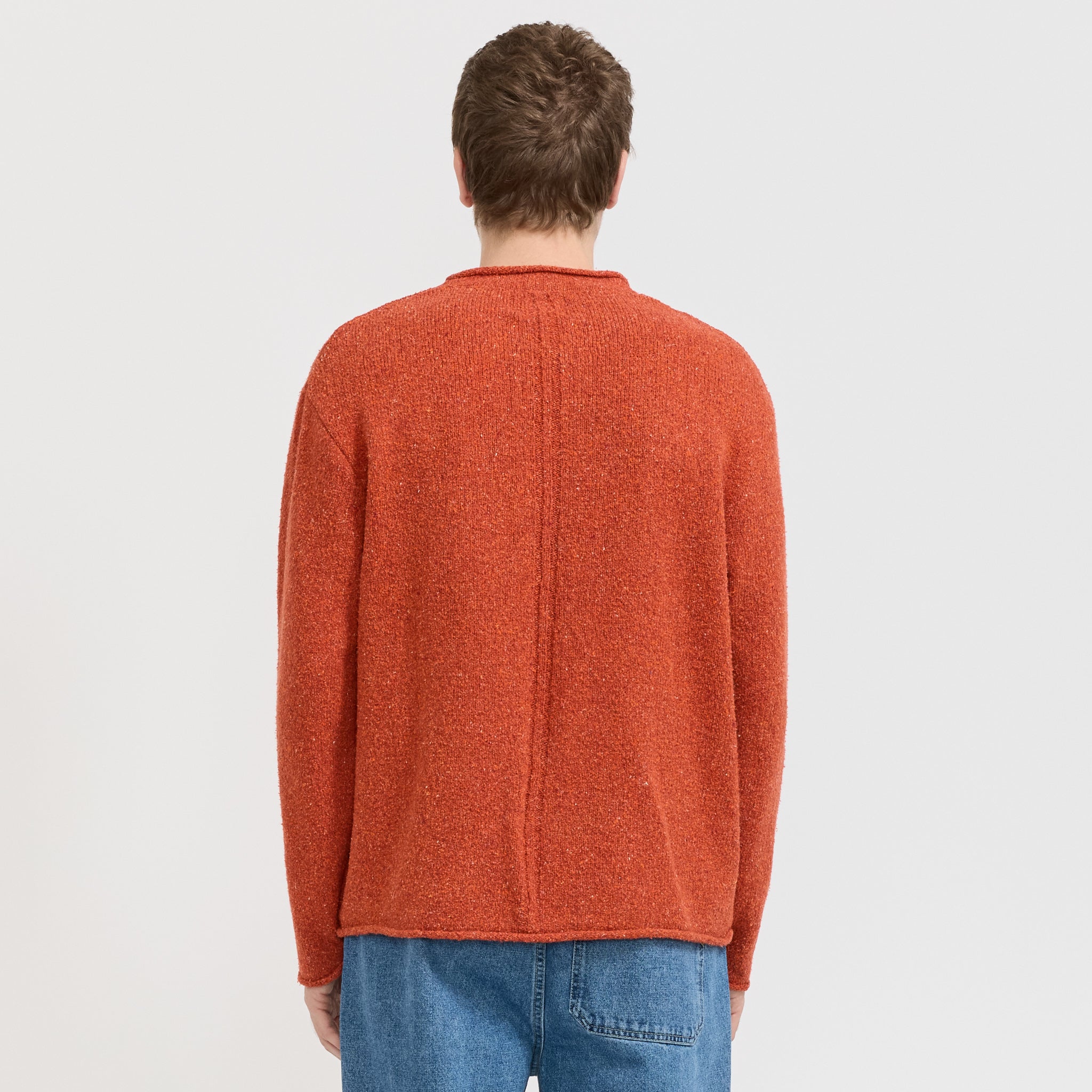 Folk | Slouch Crew Red Oxide | Maplestore