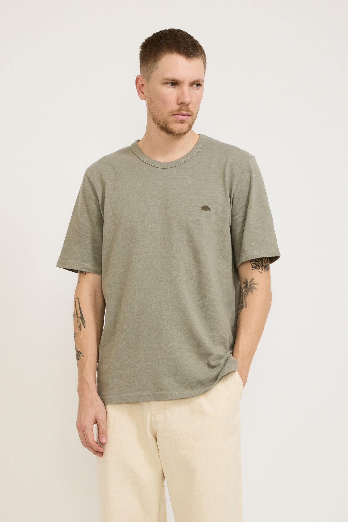 Slub Tee Light Sage