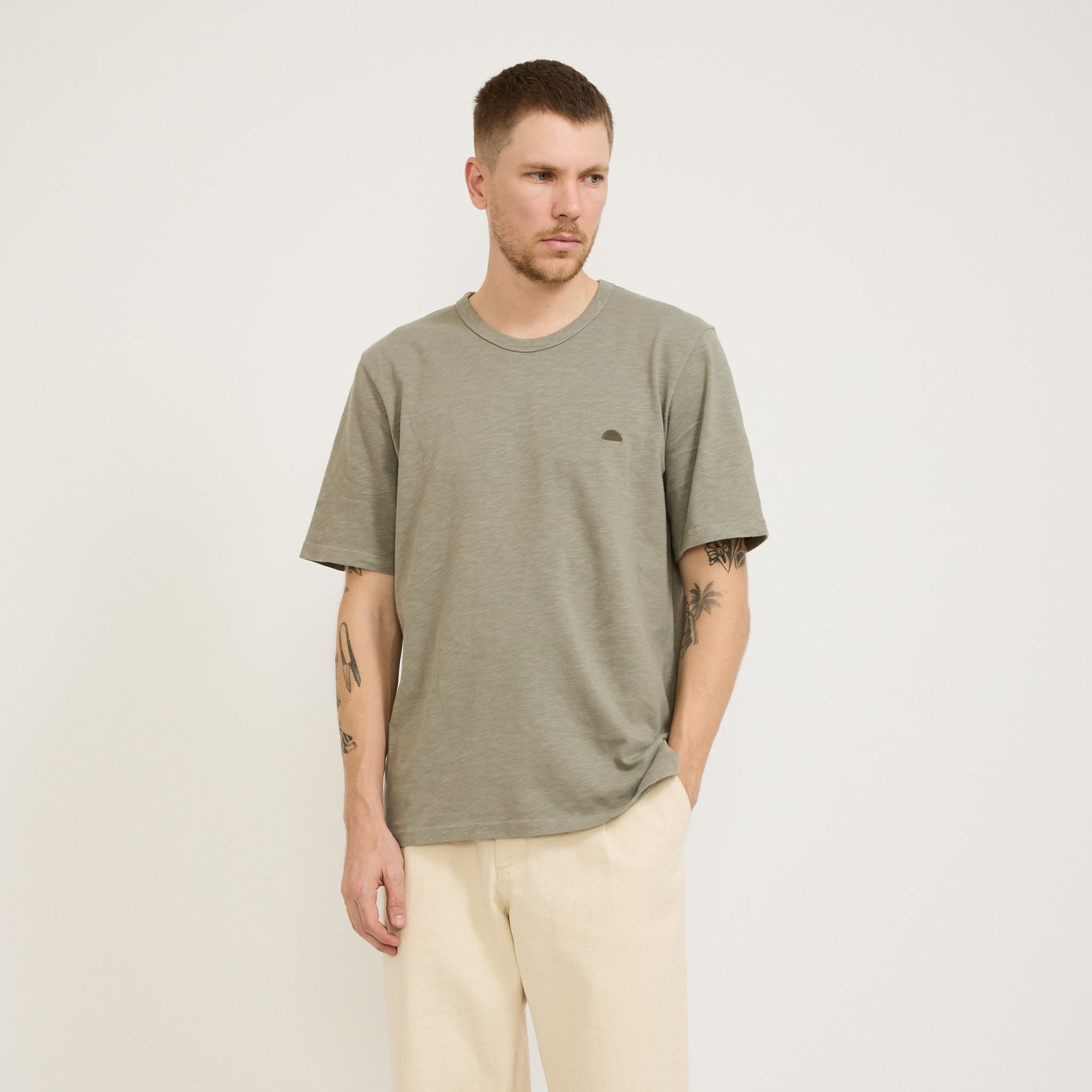 Slub Tee Light Sage