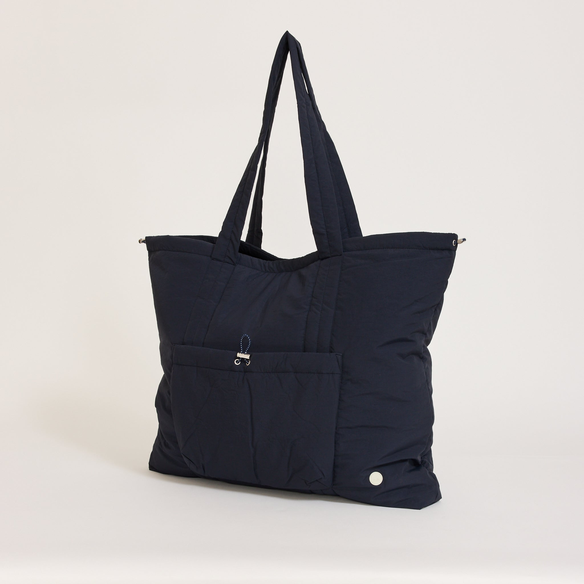 Wadded Tote Bag Navy