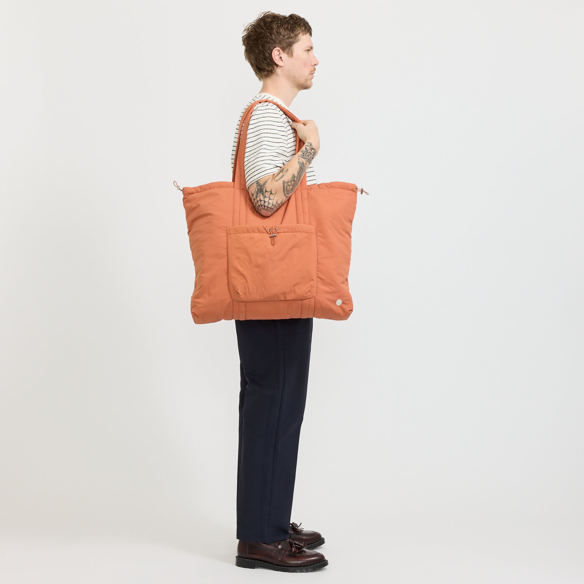 Wadded Tote Rust