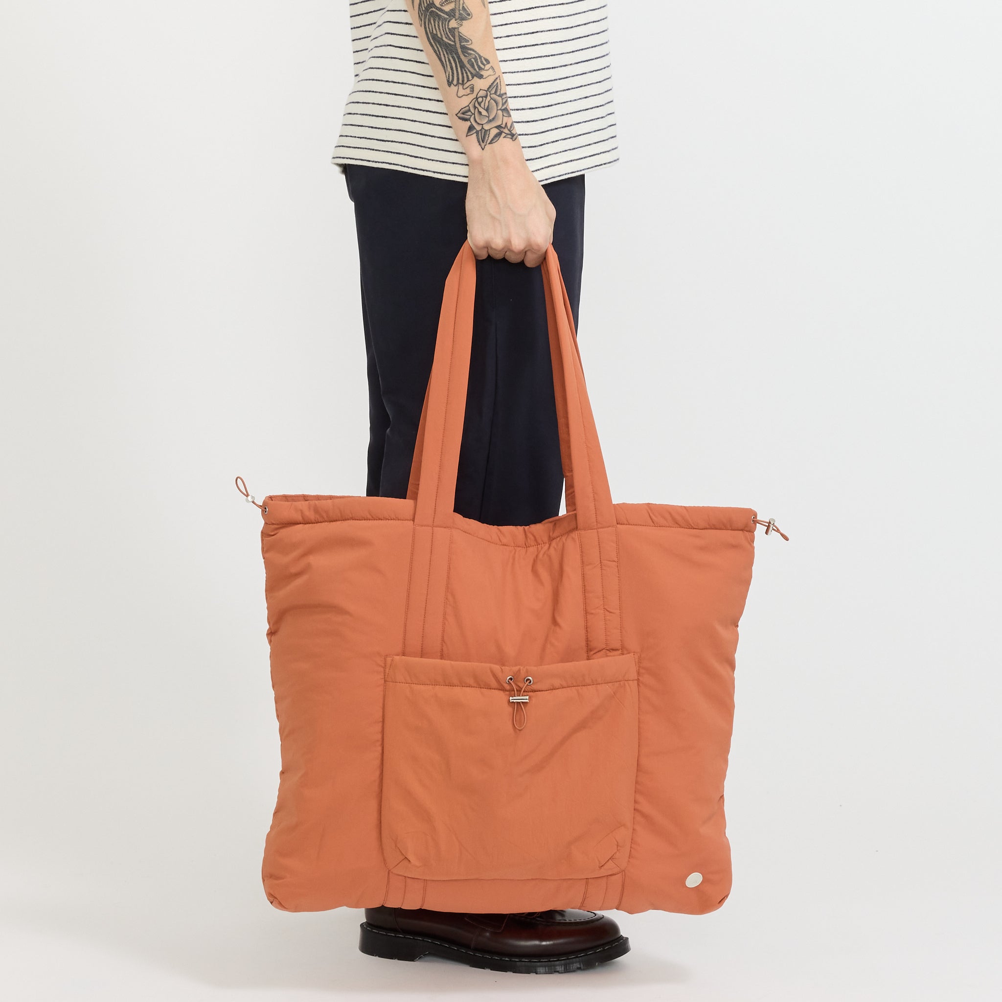 Wadded Tote Rust