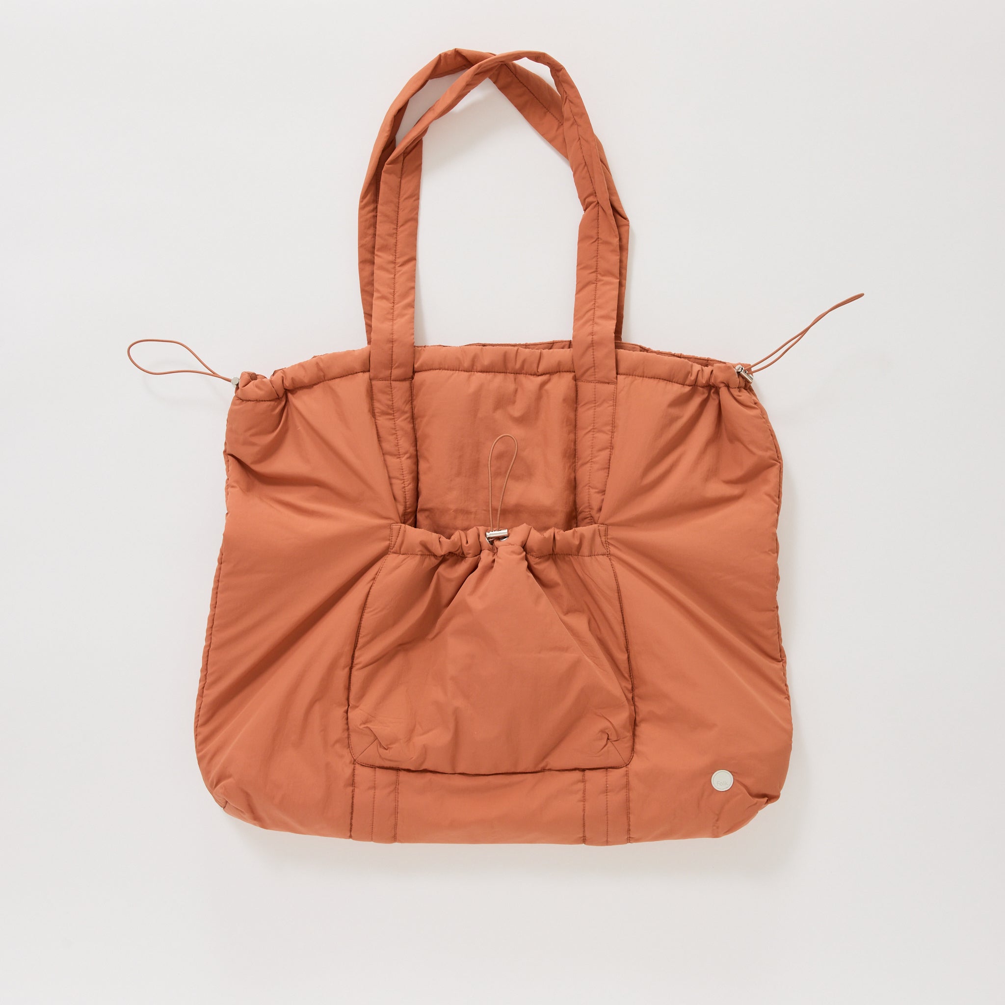 Wadded Tote Rust