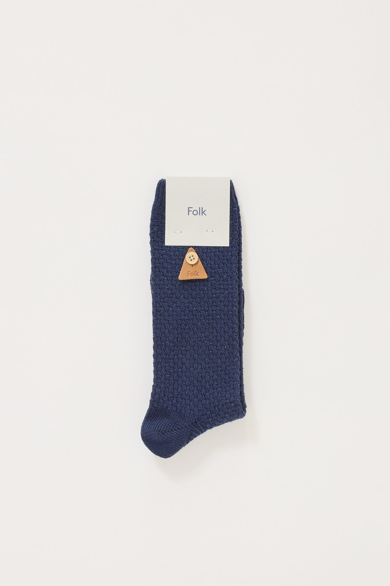 Folk | Waffle Sock Navy | Maplestore