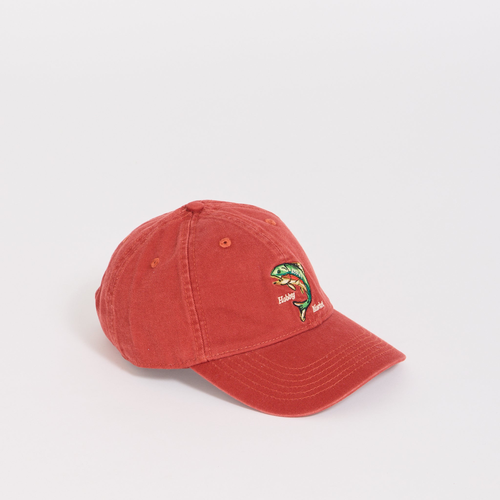 Catch Washed Cap Red