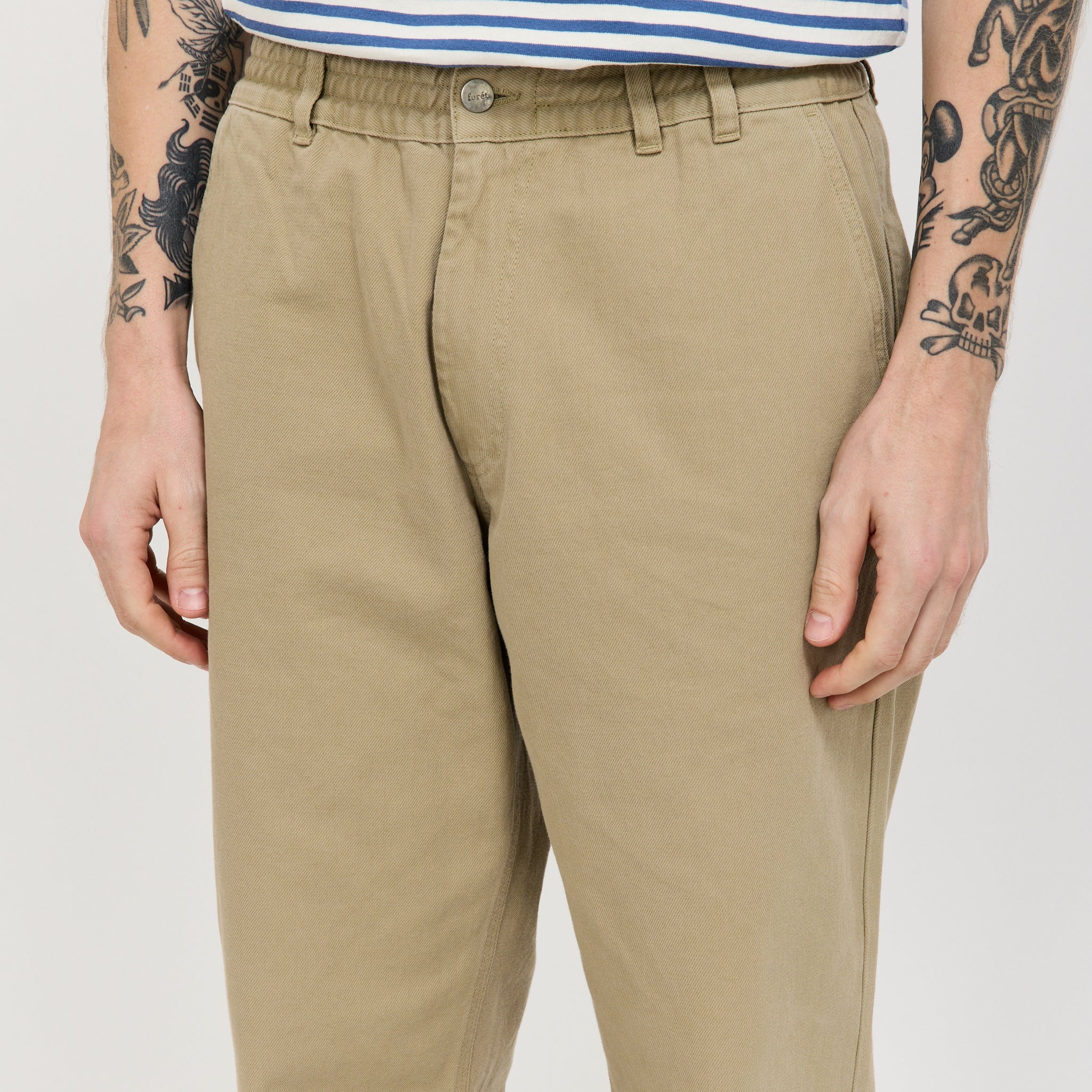 Clay Twill Pants Khaki