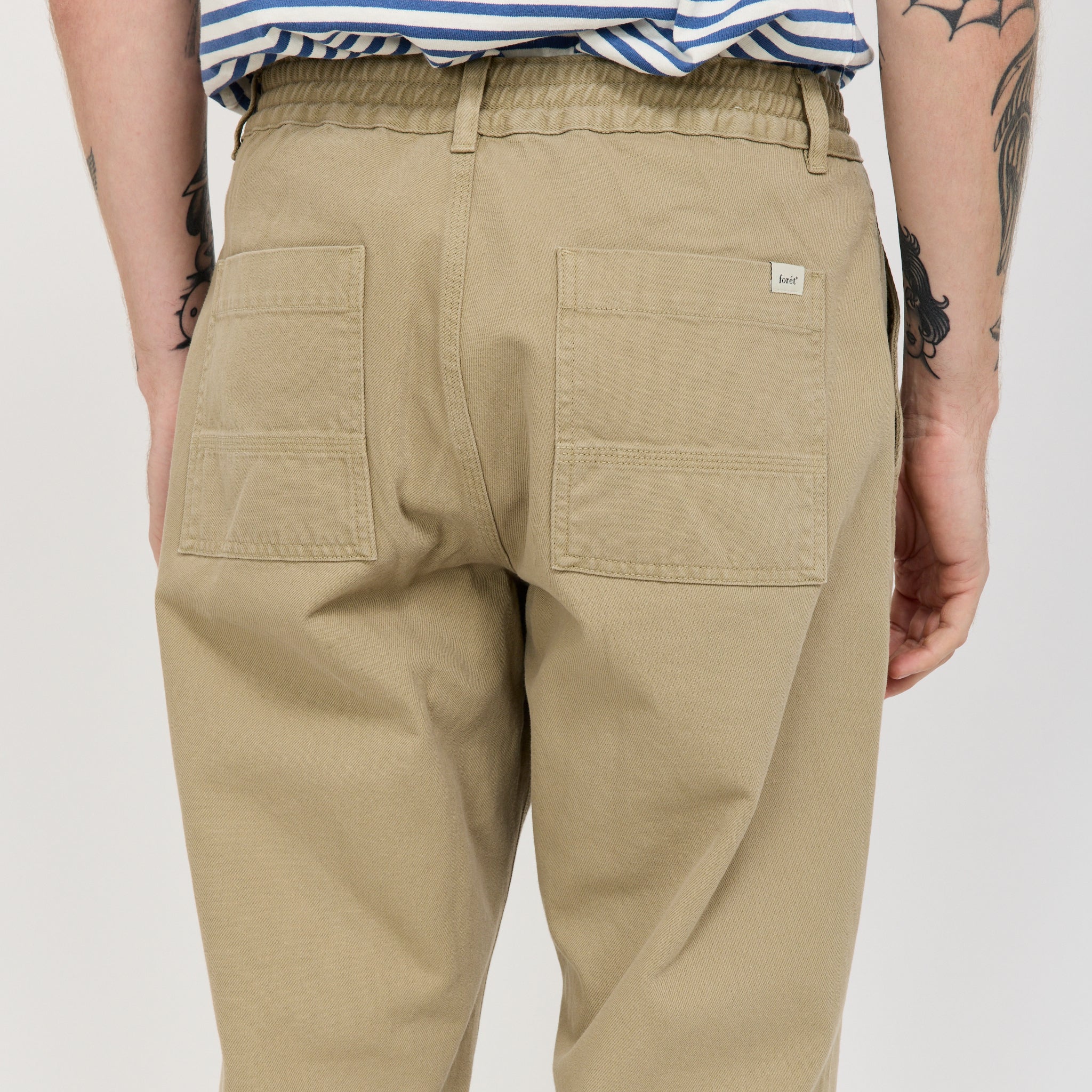 Clay Twill Pants Khaki