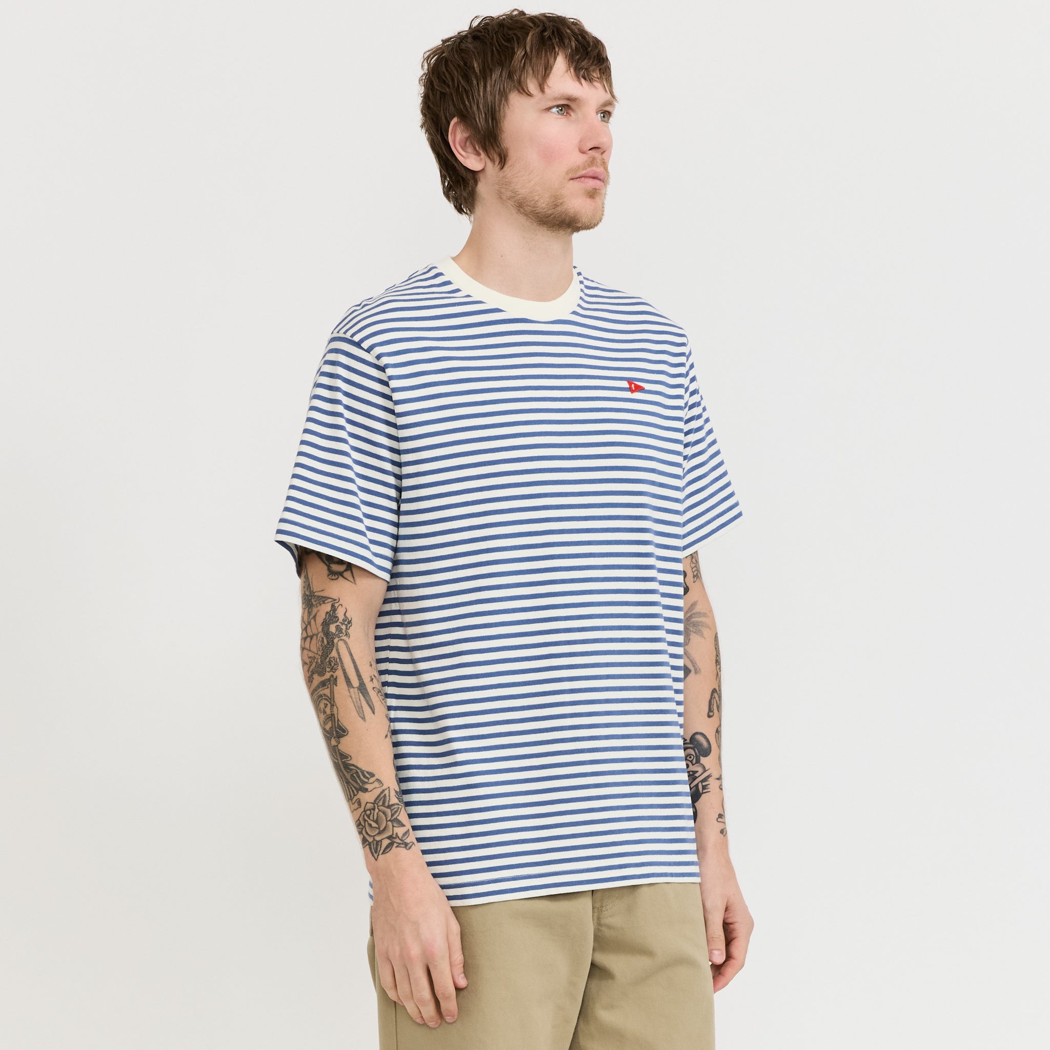 Flag T-Shirt Blue Stripe