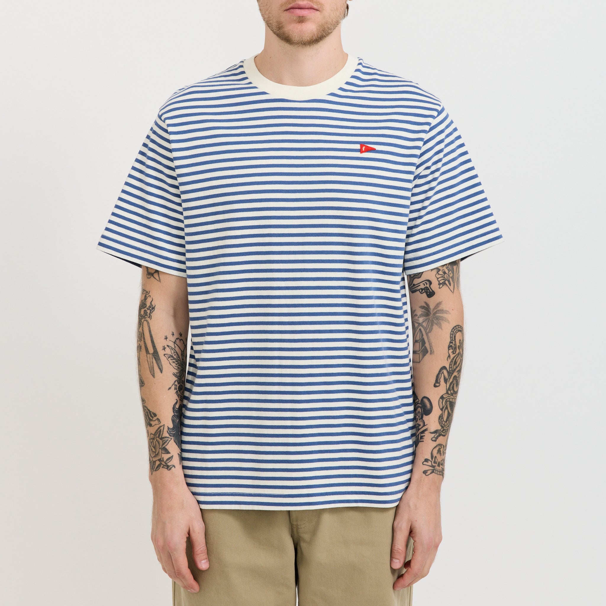 Flag T-Shirt Blue Stripe