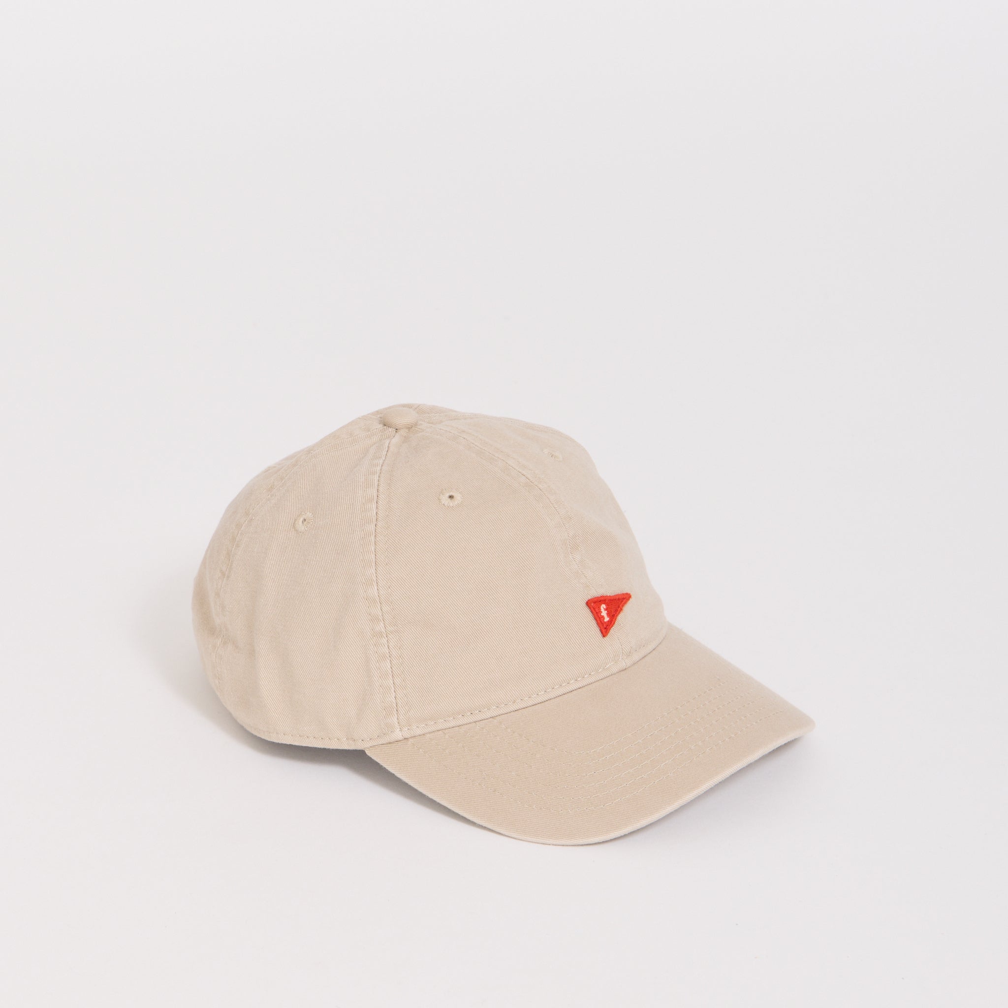 Flag Washed Cap Khaki