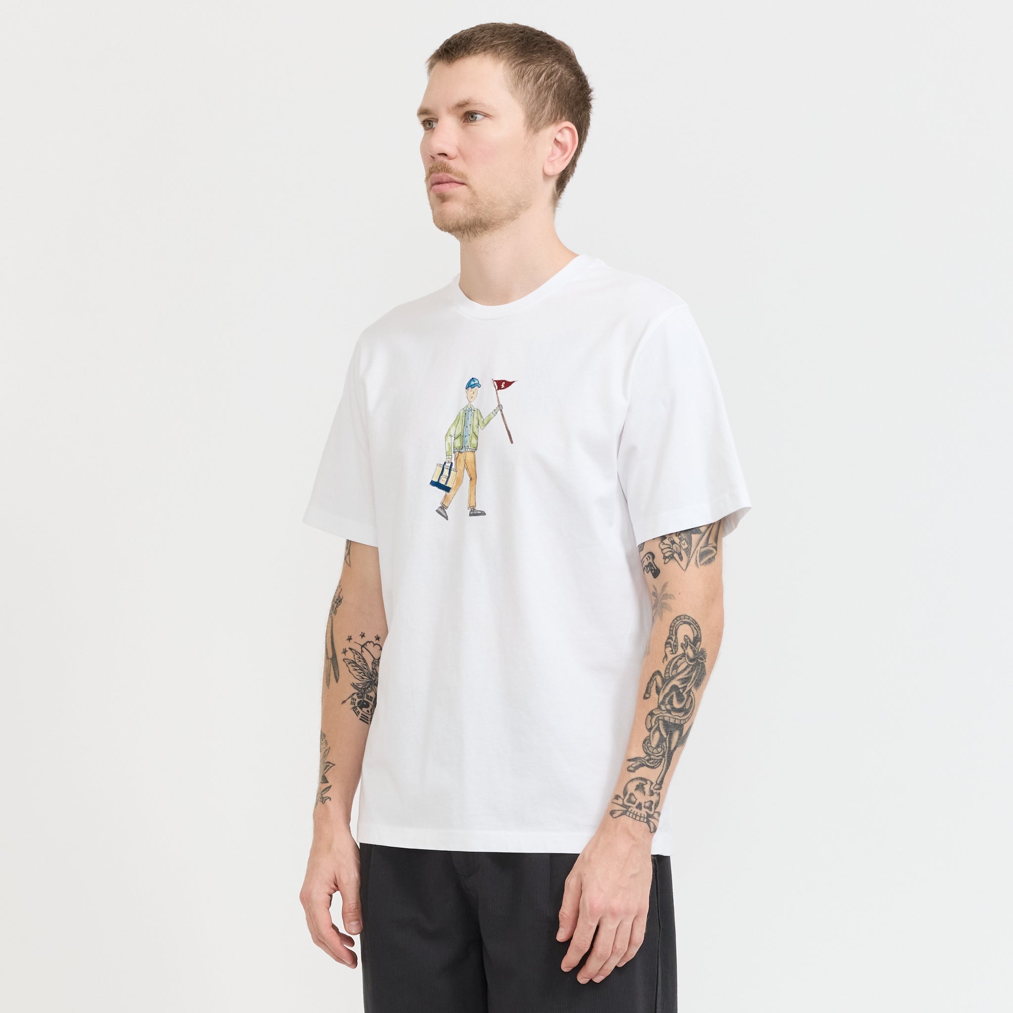 Foret | Patrol T-Shirt White | Maplestore