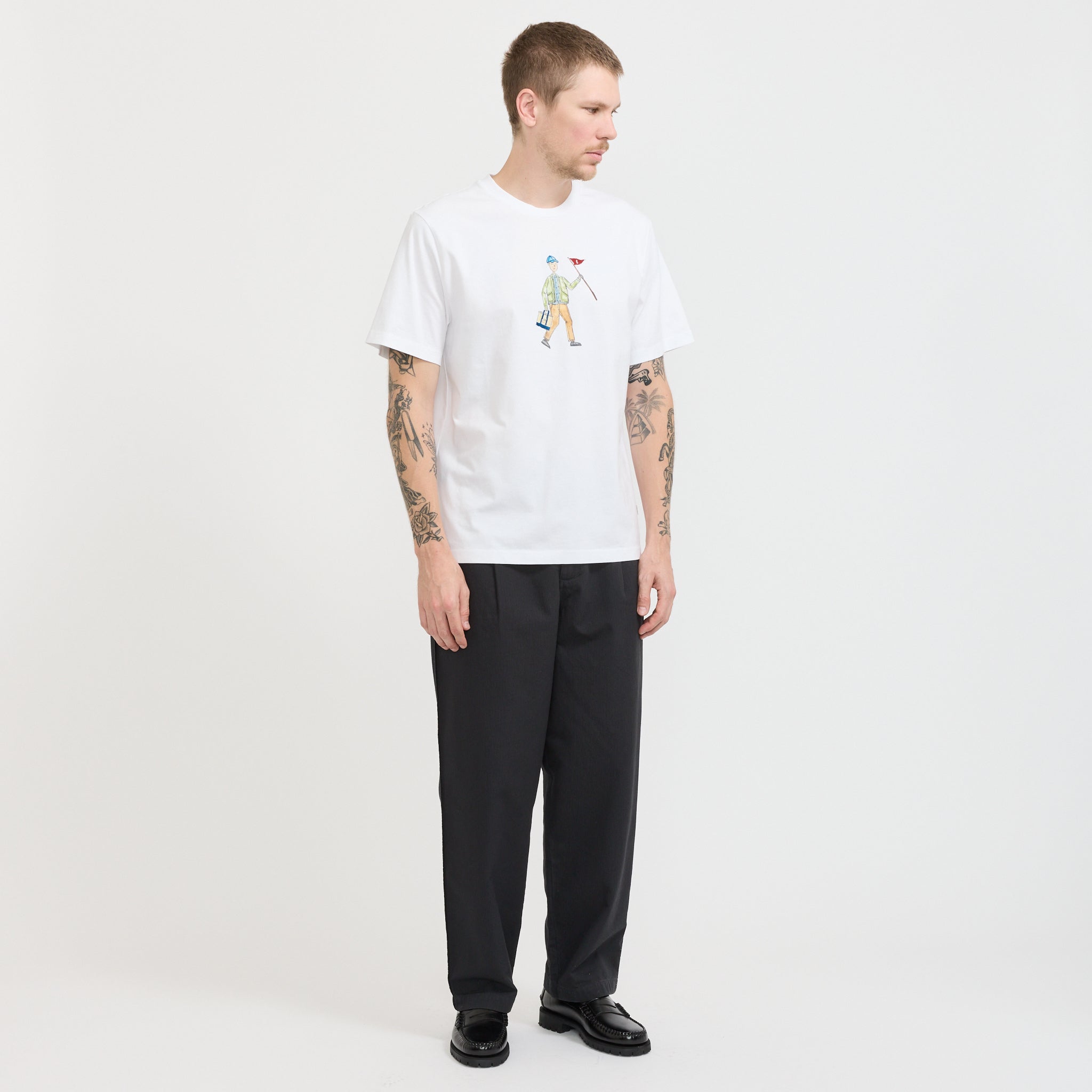 Foret | Patrol T-Shirt White | Maplestore