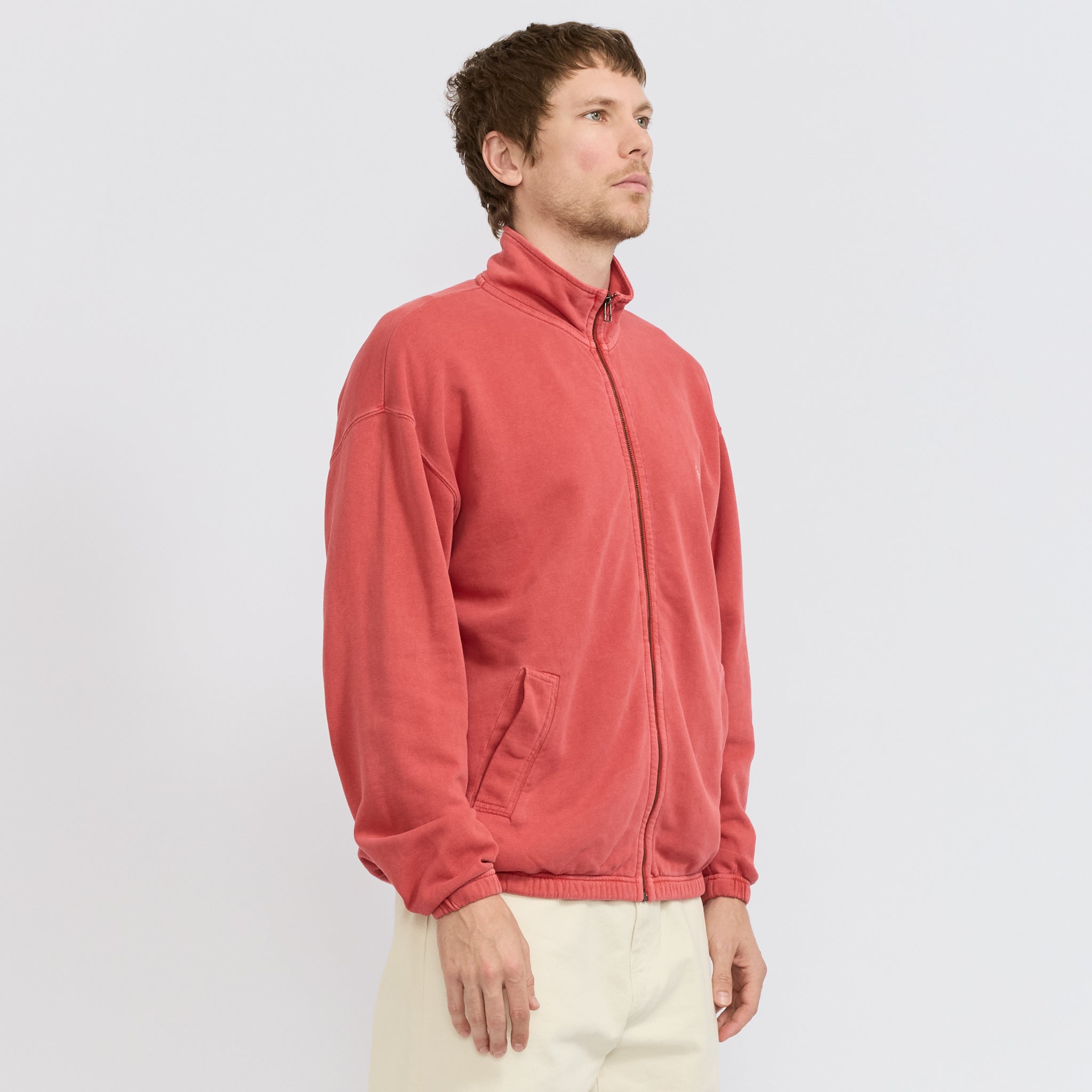 Foret | Ranger Zip Sweat Jacket Red | Maplestore