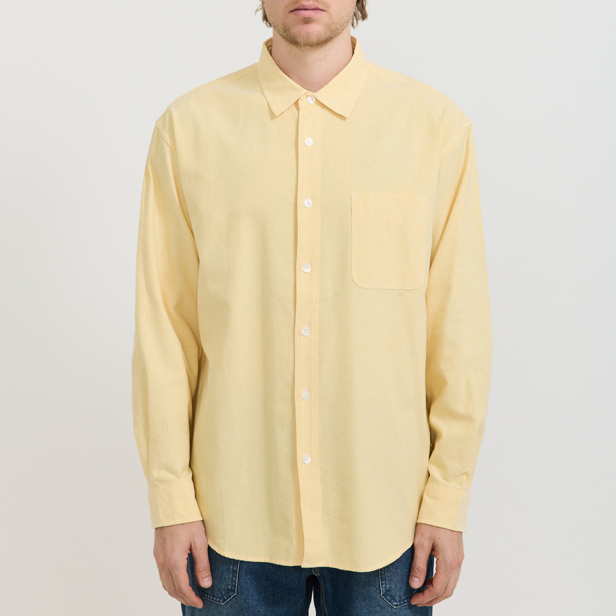 OG Oxford Oversized Shirt Yellow
