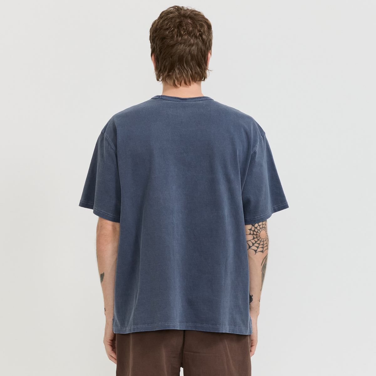 OG Pigment Dyeing Half Tee Blue