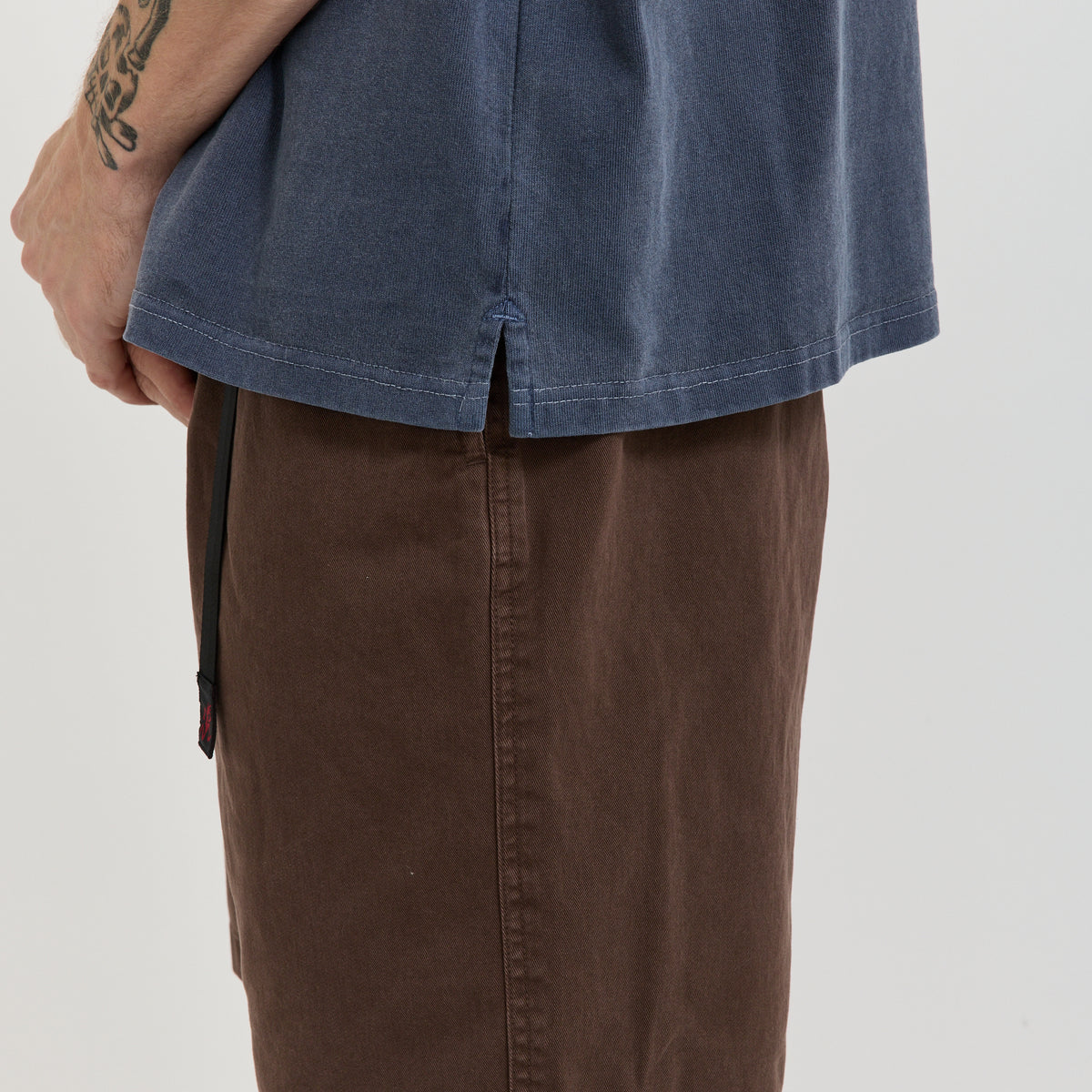 OG Pigment Dyeing Half Tee Blue