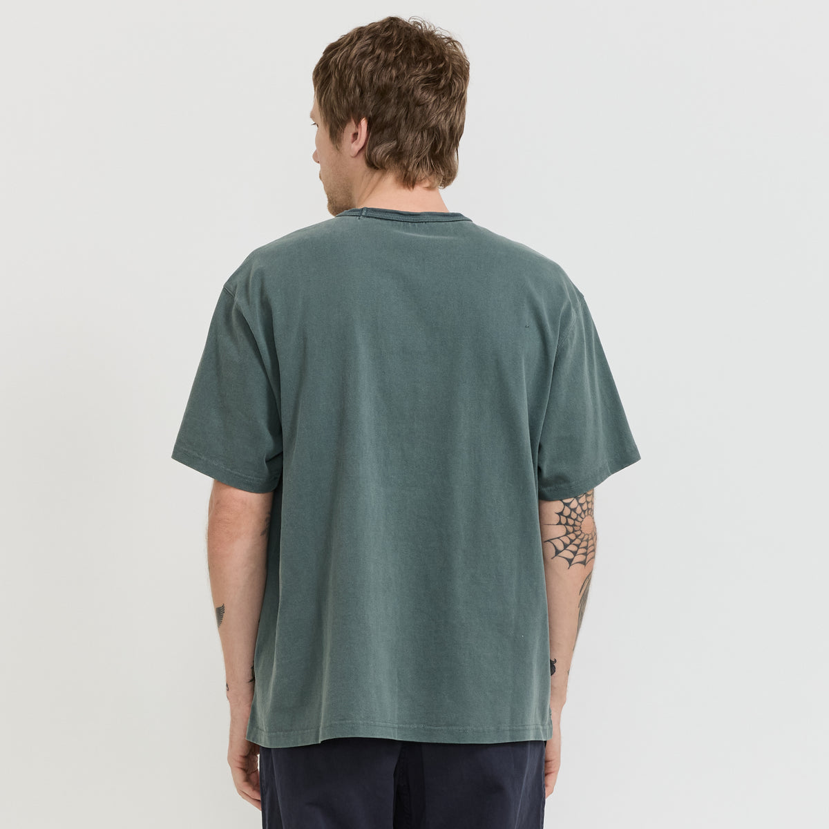 OG Pigment Dyeing Half Tee Dark Green