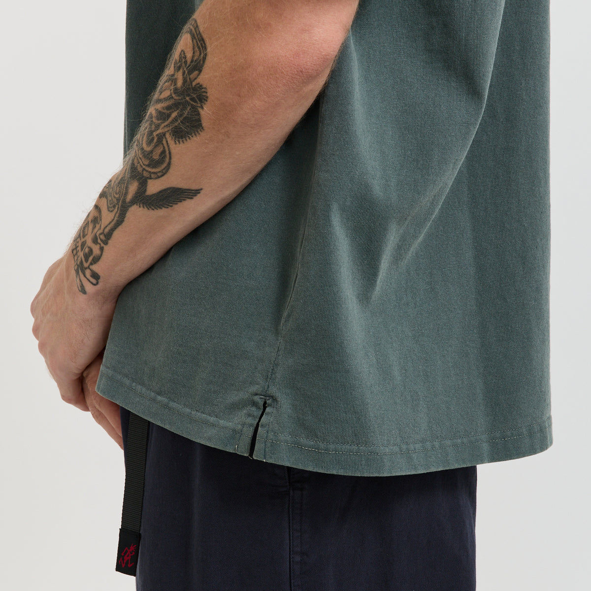 OG Pigment Dyeing Half Tee Dark Green